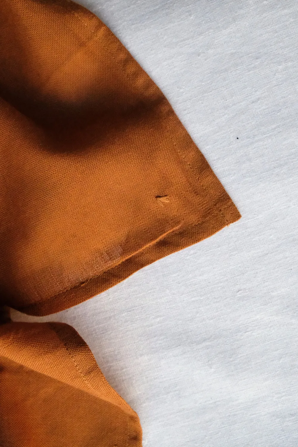 Jyoti - Fair Works Dupatti Hazelnut sciarpa cotone nocciola