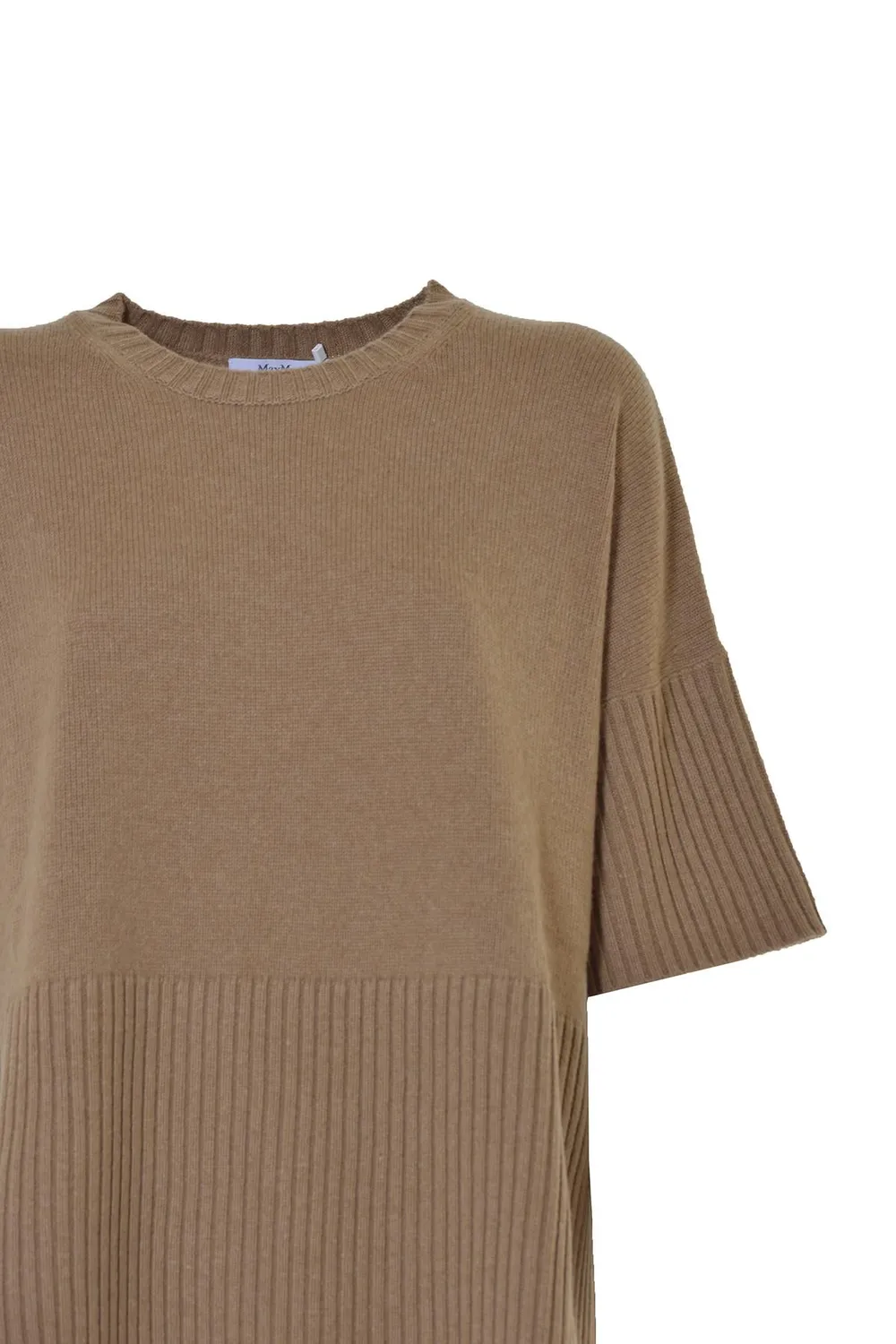Max Mara Manto 13660729600 maglia cachemire cammello XS