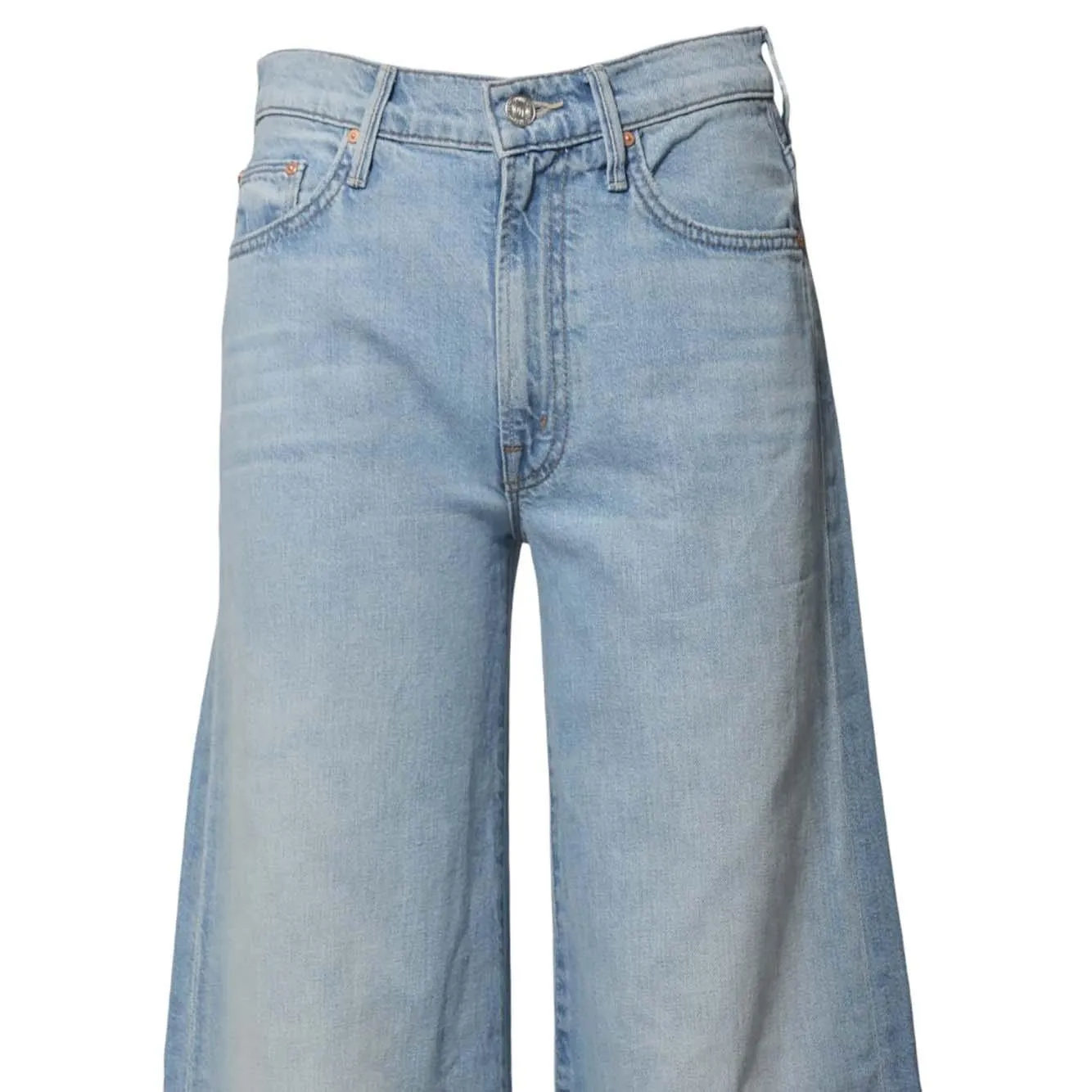 Mother The Undercover Unripped 11251230 jeans denim blu