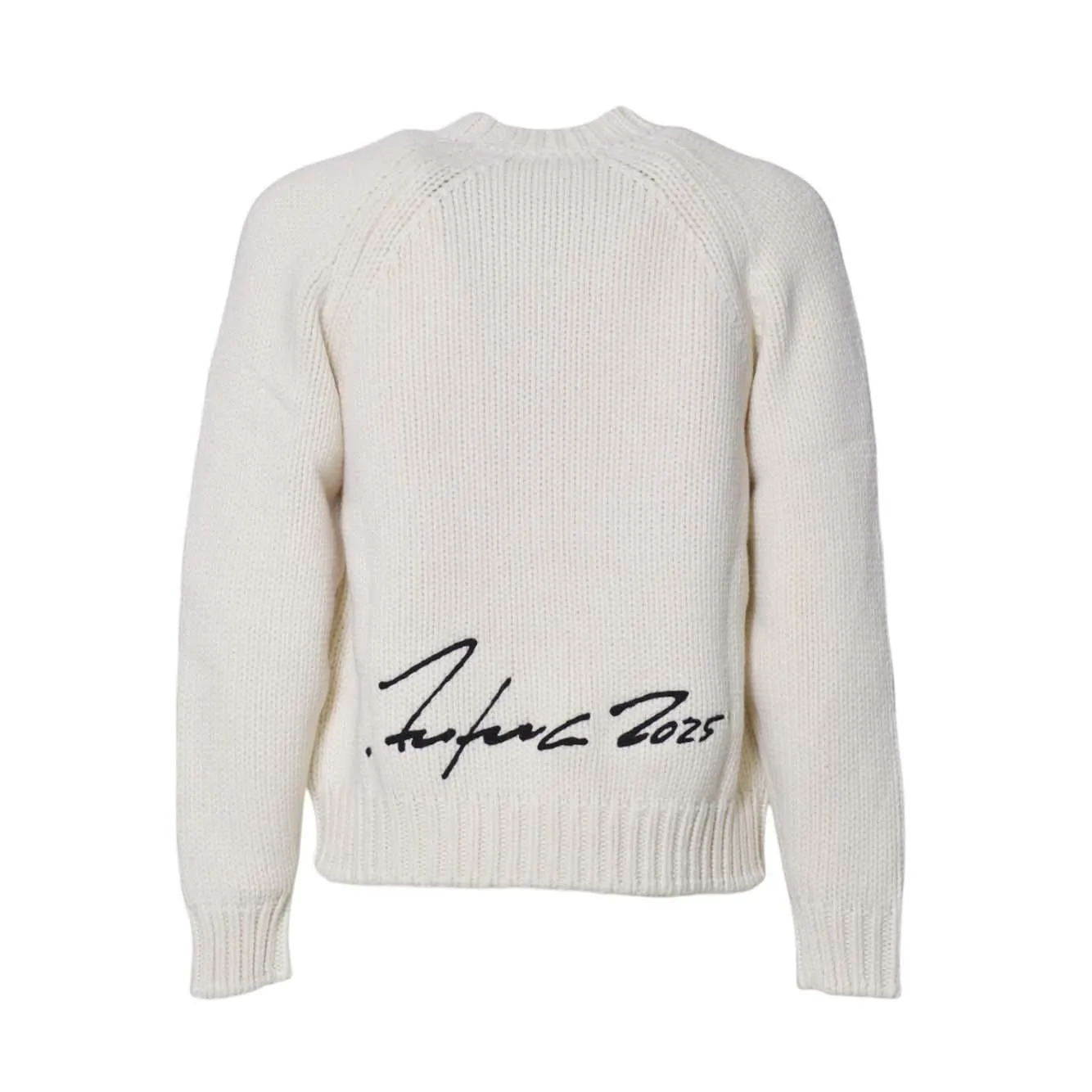 Kenzo pullover FF65PU7573CT lana bianco rosso