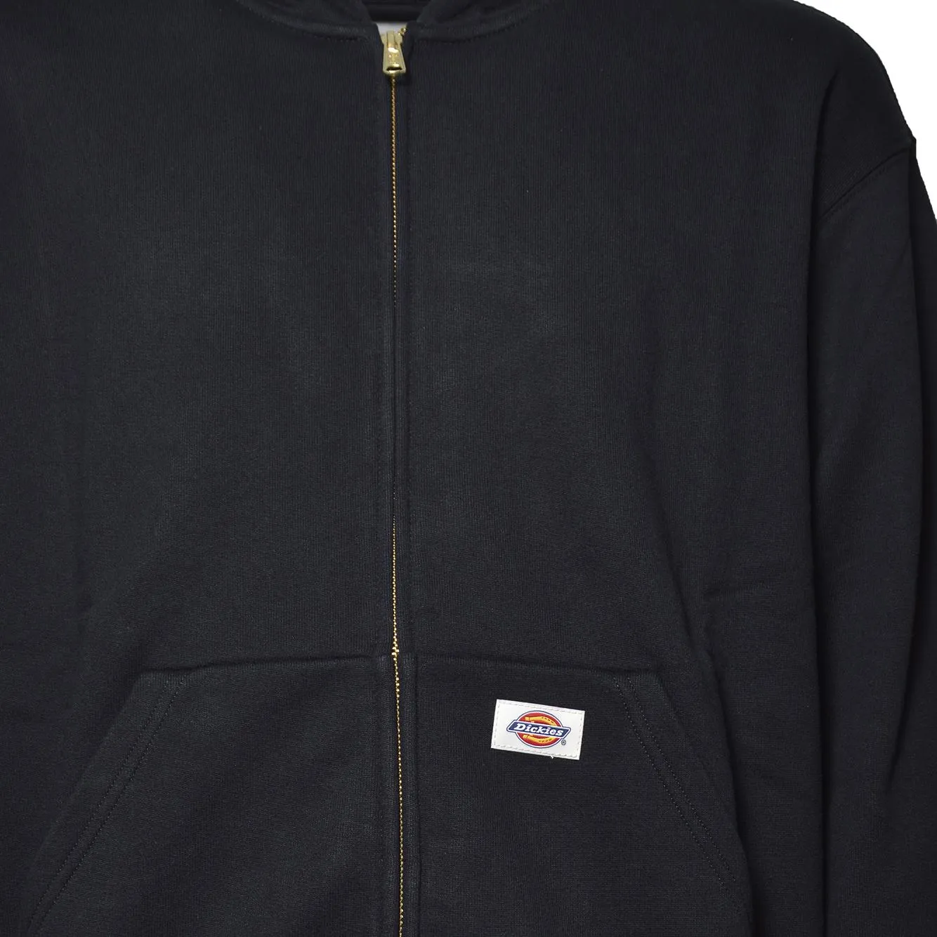 Dickies Fostoria DK0A89PR Felpa zip nera uomo S workwear