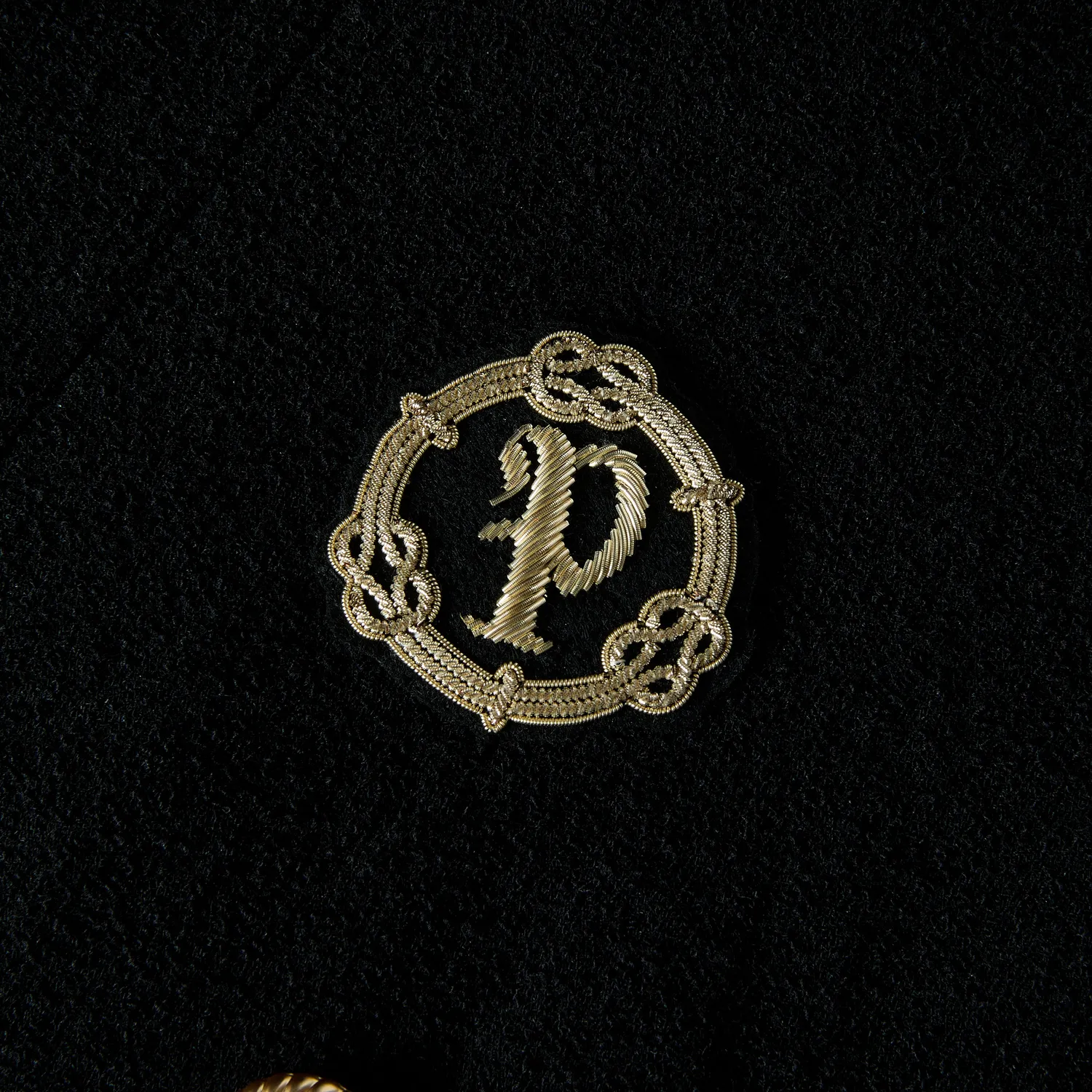 PORTS FW25 blazer marine nero bottoni oro taglie 2-10