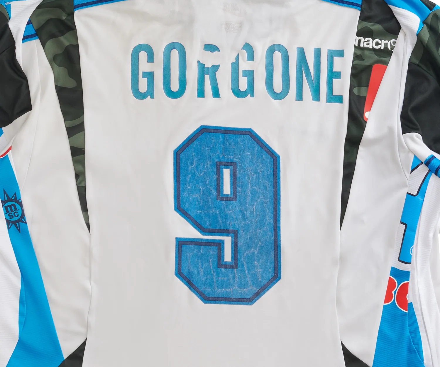 Marcello Pipitone Napoli 99.21.20 maglia calcio riciclata L