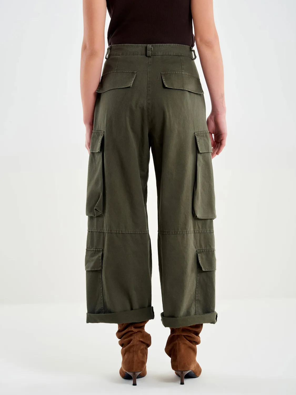 Vicolo Bermuda Cargo bermuda cotone militare