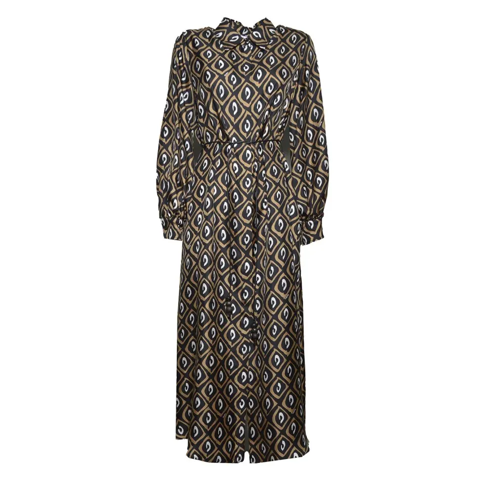MaxMara Giara 2611221122600 abito seta nero