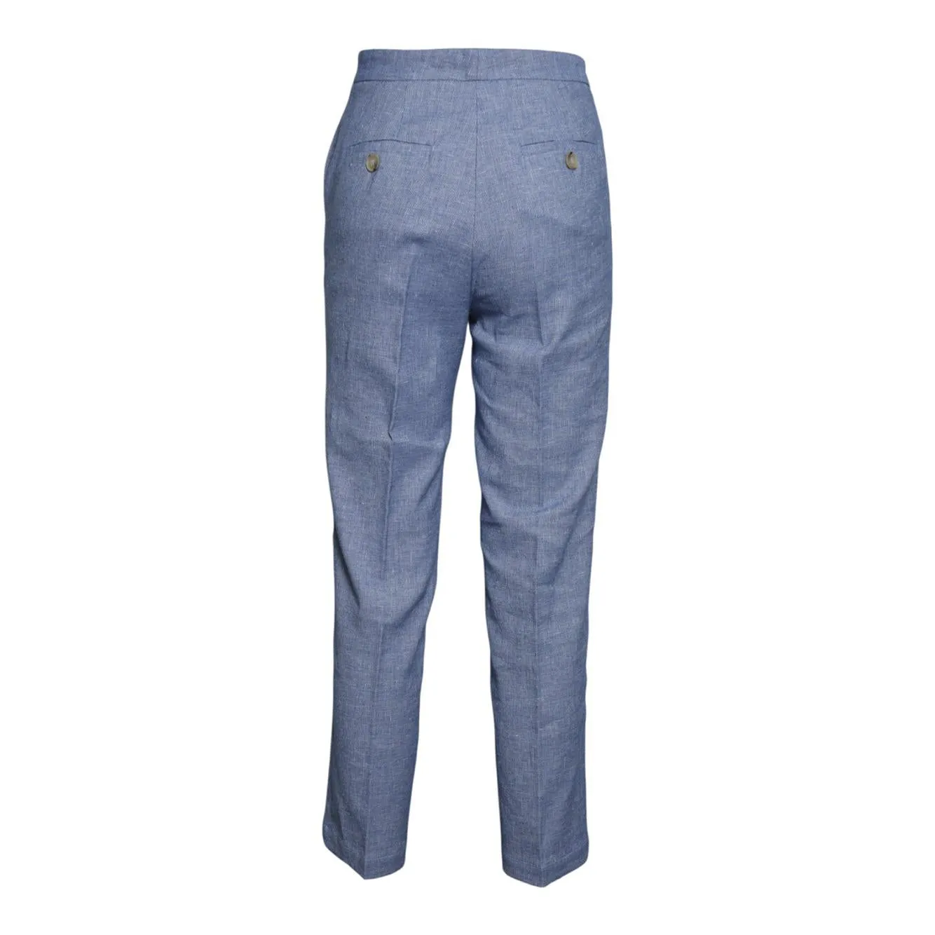 Solotre M1AB0118ABU86S pantalone denim blu lino