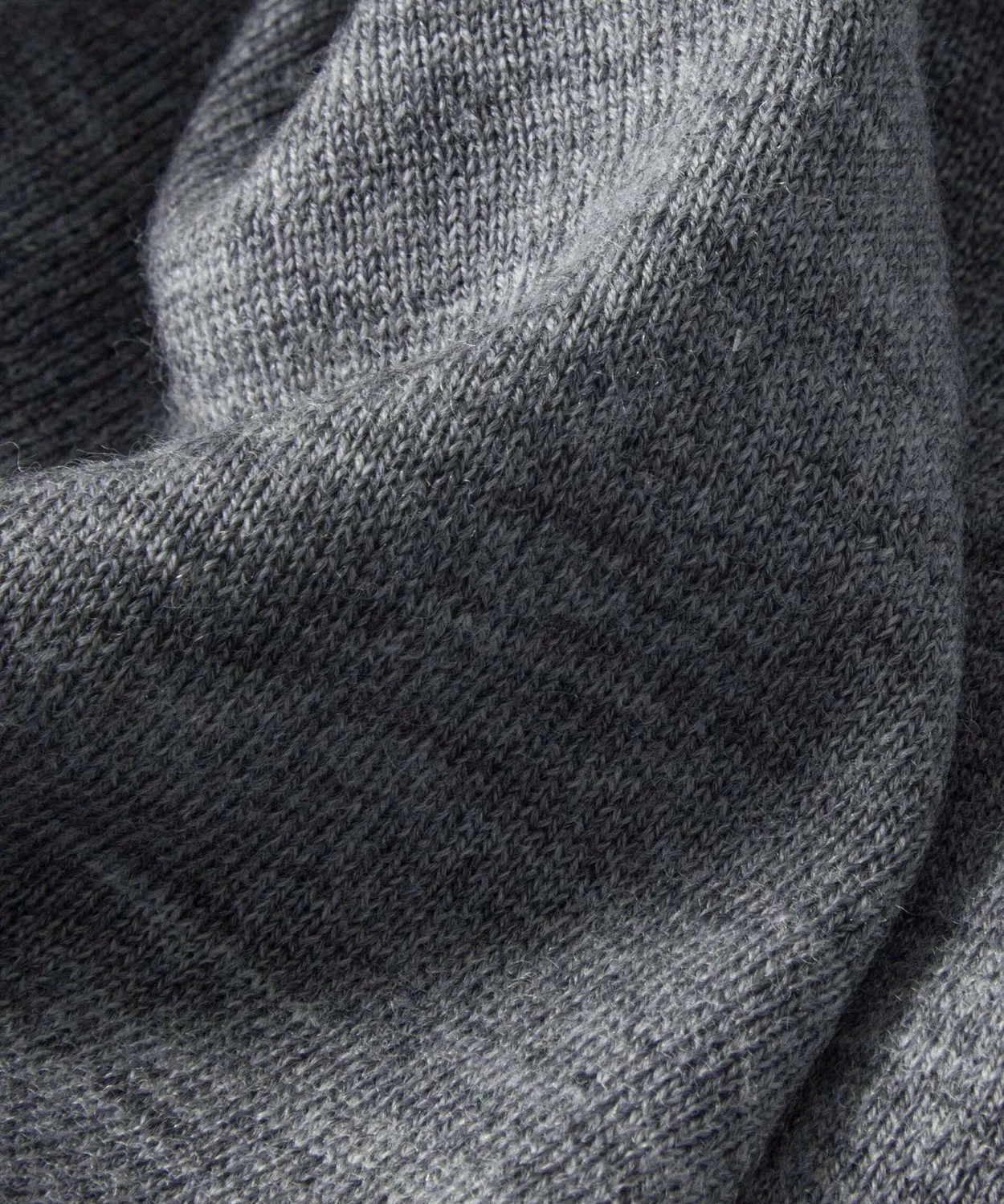 Rodier Poncho asimmetrico lana merino poncho grigio S/M