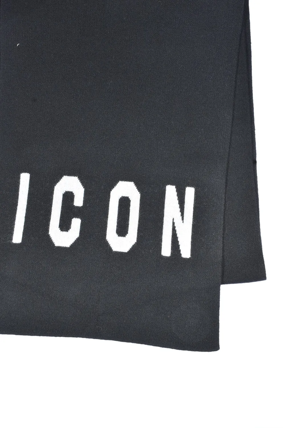 Dsquared2 KNM003401W02189 sciarpa uomo nera Icon