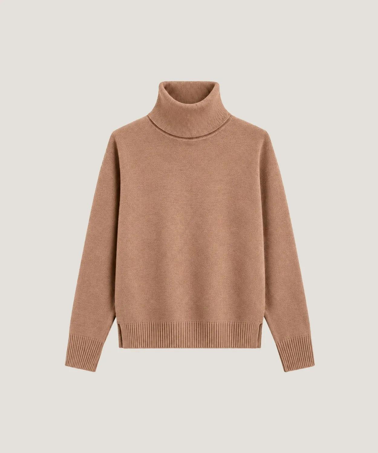 Rodier Dolcevita Cashmere Donna Cammello Collo Alto