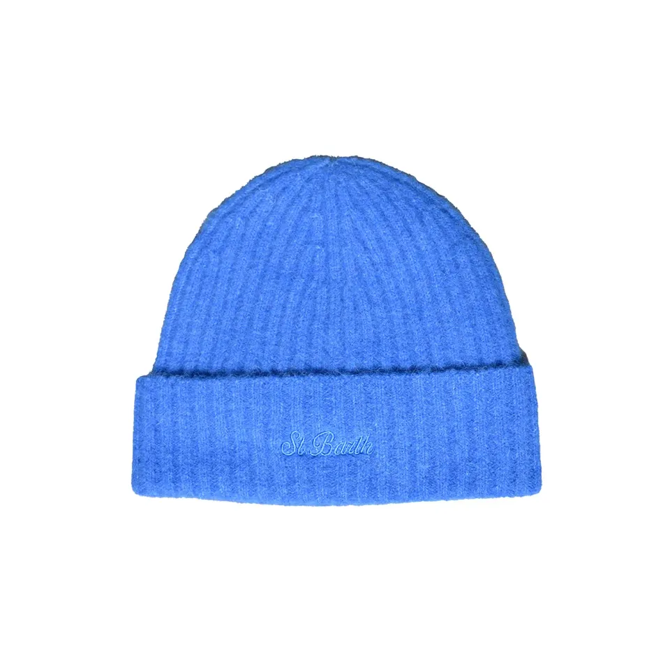Saint Barth Wengen WENG026 berretto alpaca blu