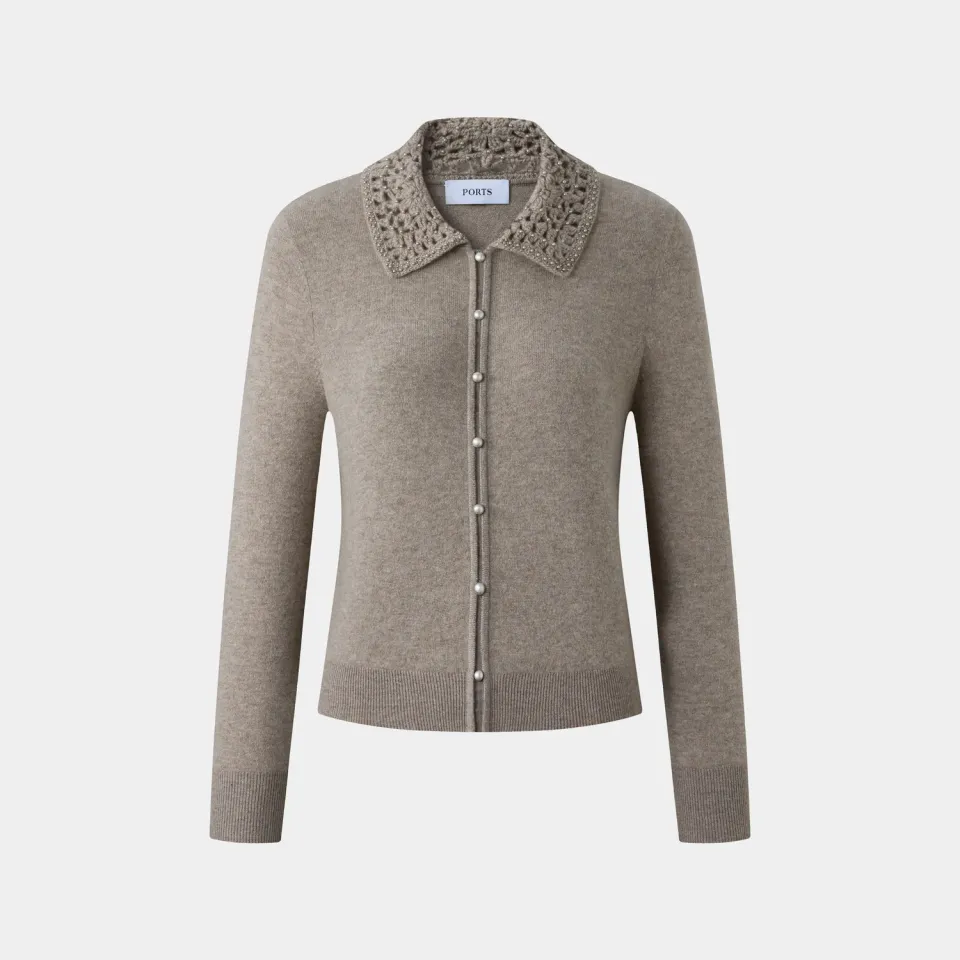 PORTS Timeless Polo maglia latte collo polo