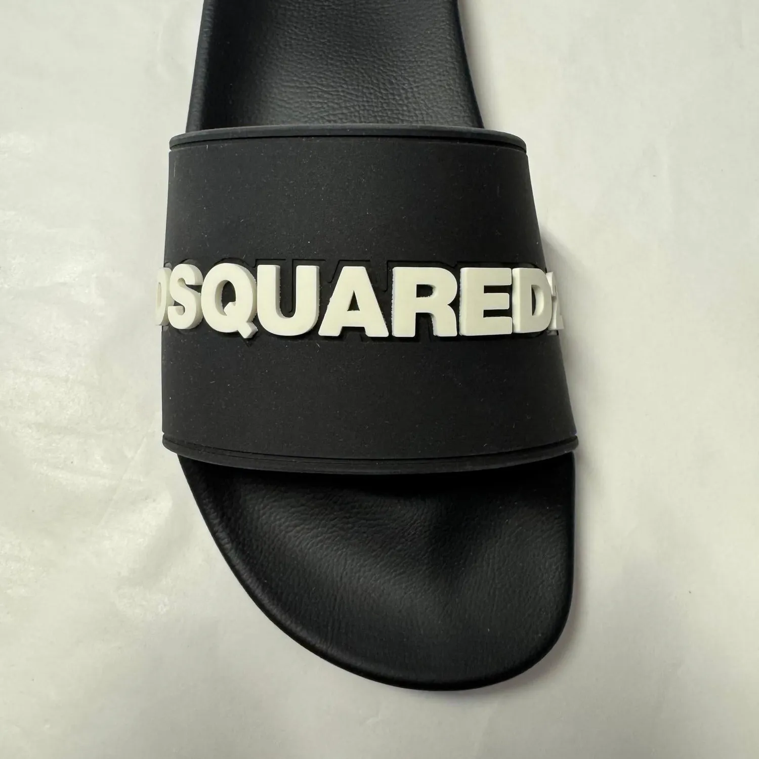 Dsquared2 FFM002317205013 Ciabatte Nero Bianco 39 40