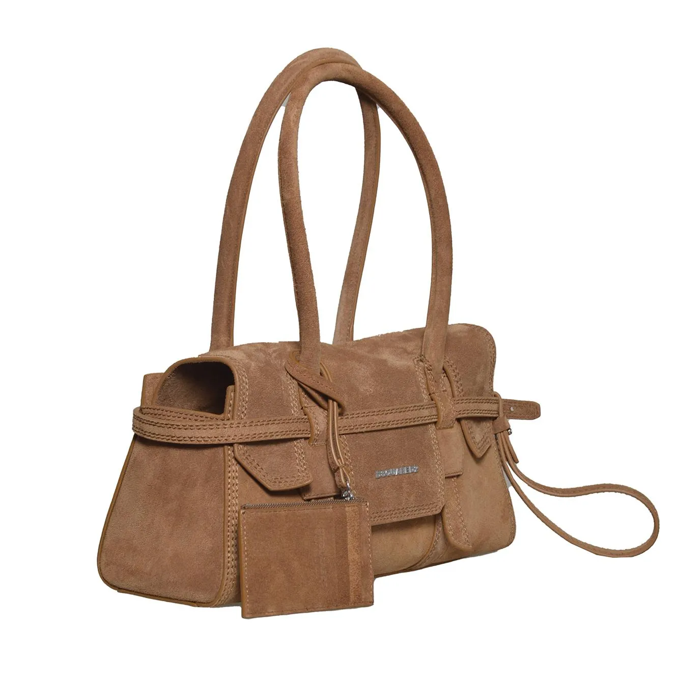 Dsquared2 SDW008301503520 borsa spalla cammello