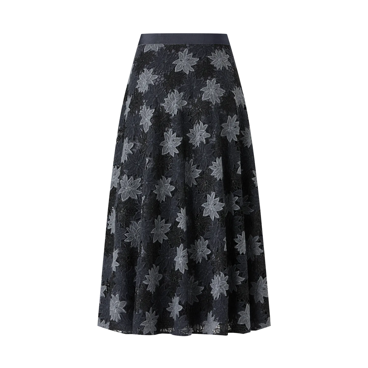 Ports FW24 gonna a-line floreale grey mix 6