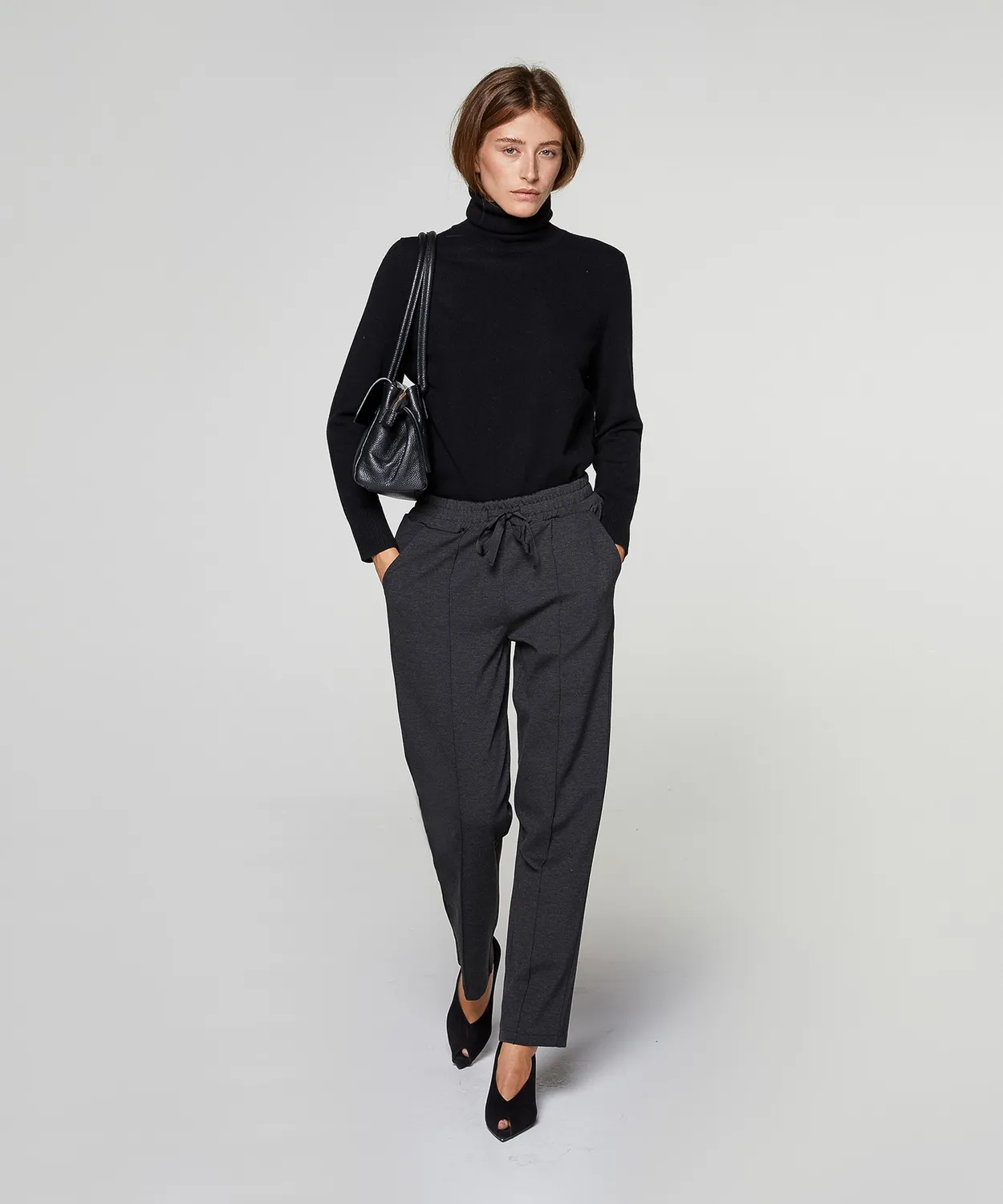 Rodier Pantaloni Jogging Milano Antracite S-XL