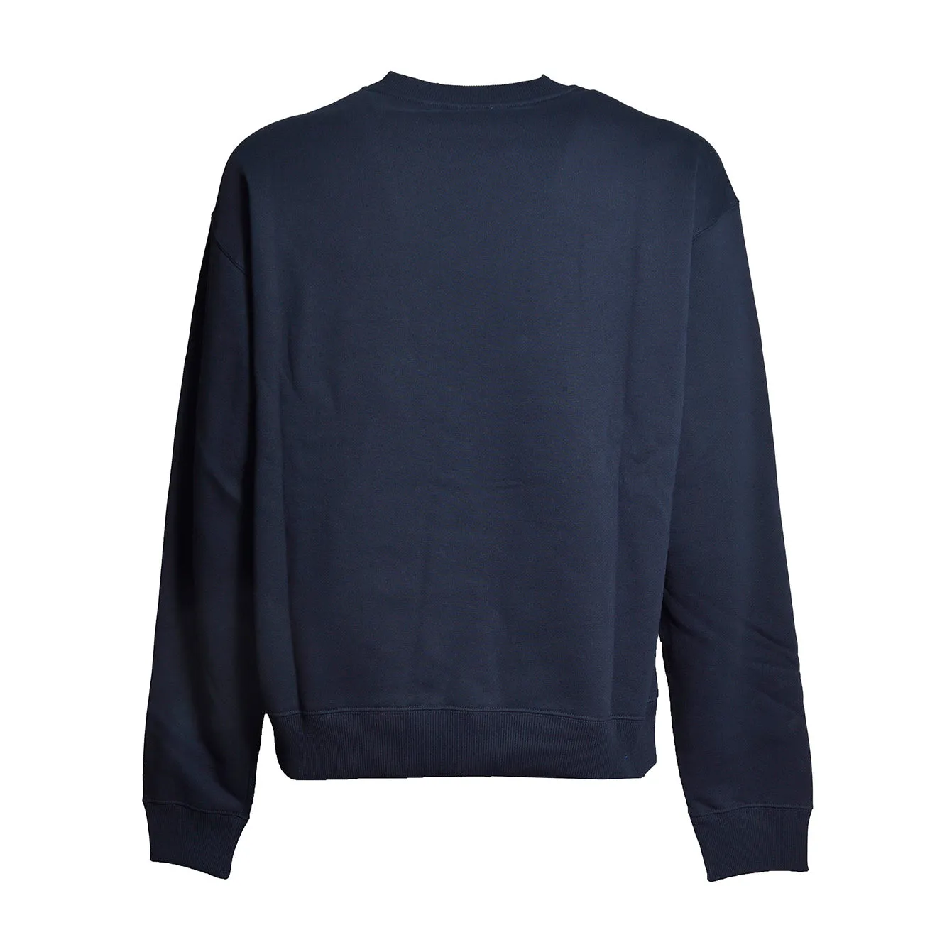Jil Sander J22GU0172 J20128 Felpa Blu Notte Cotone