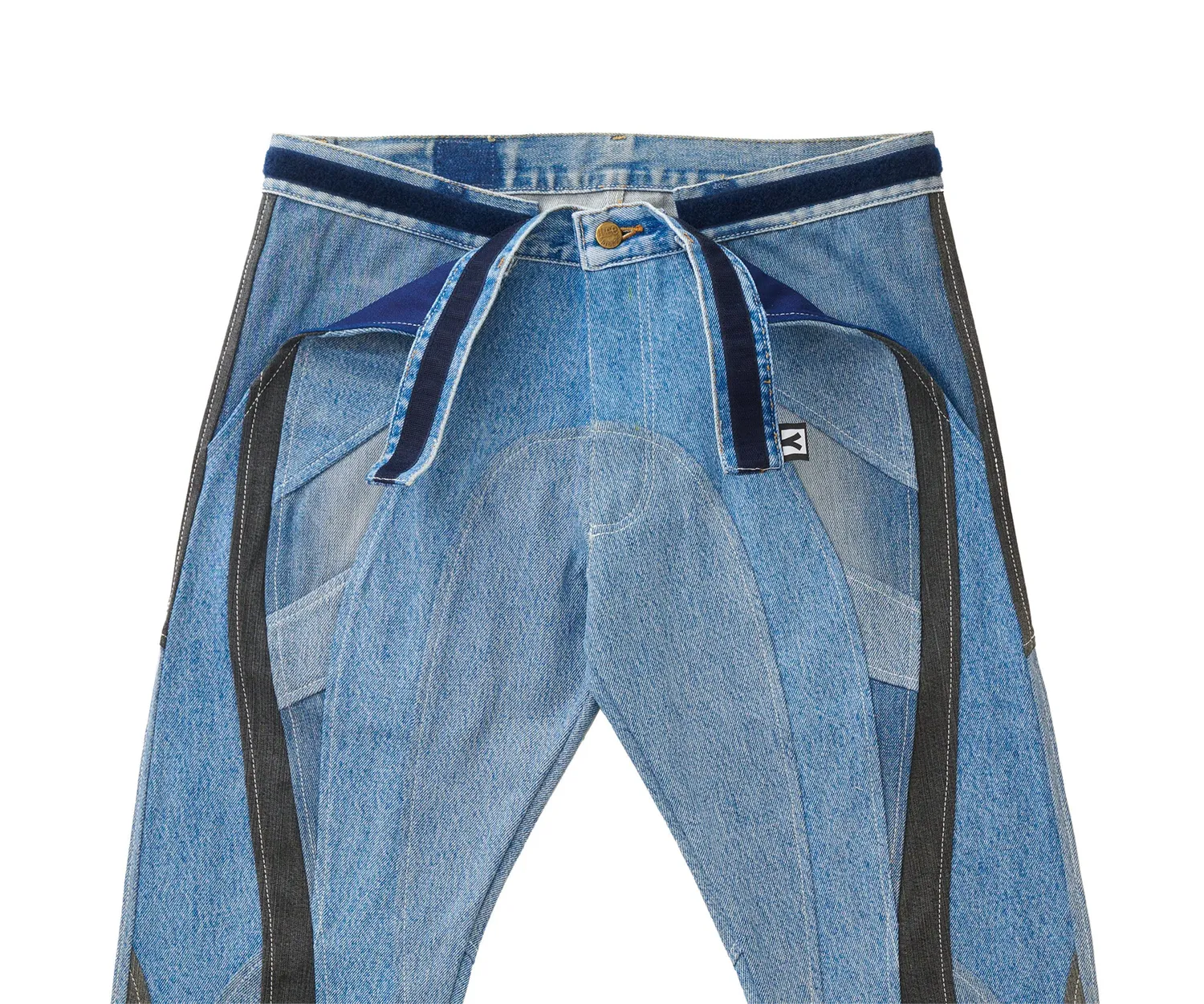 Marcello Pipitone Olimpia 4 jeans loose azzurro slavato