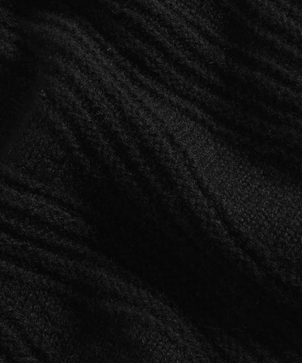 Rodier cardigan cashmere fantasia scollo V nero