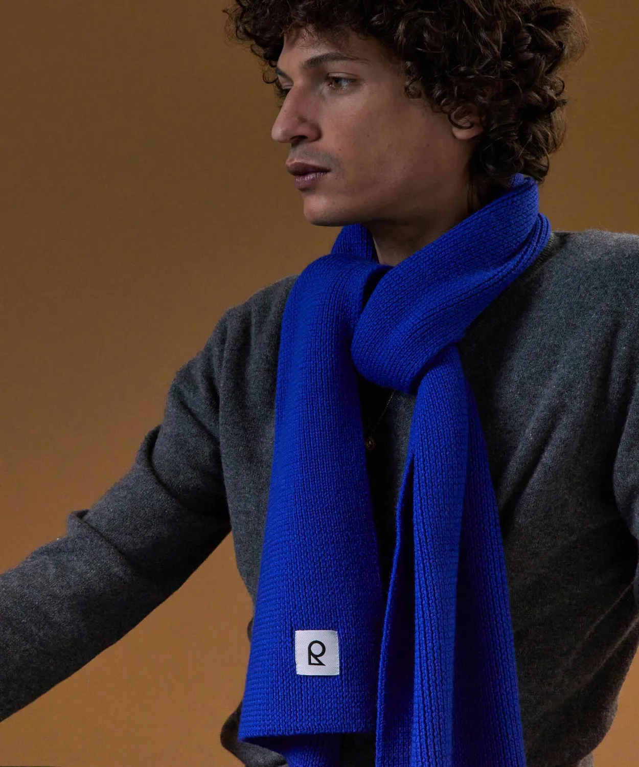 Rodier Maglione Cashmere Scollo V Grigio Medio