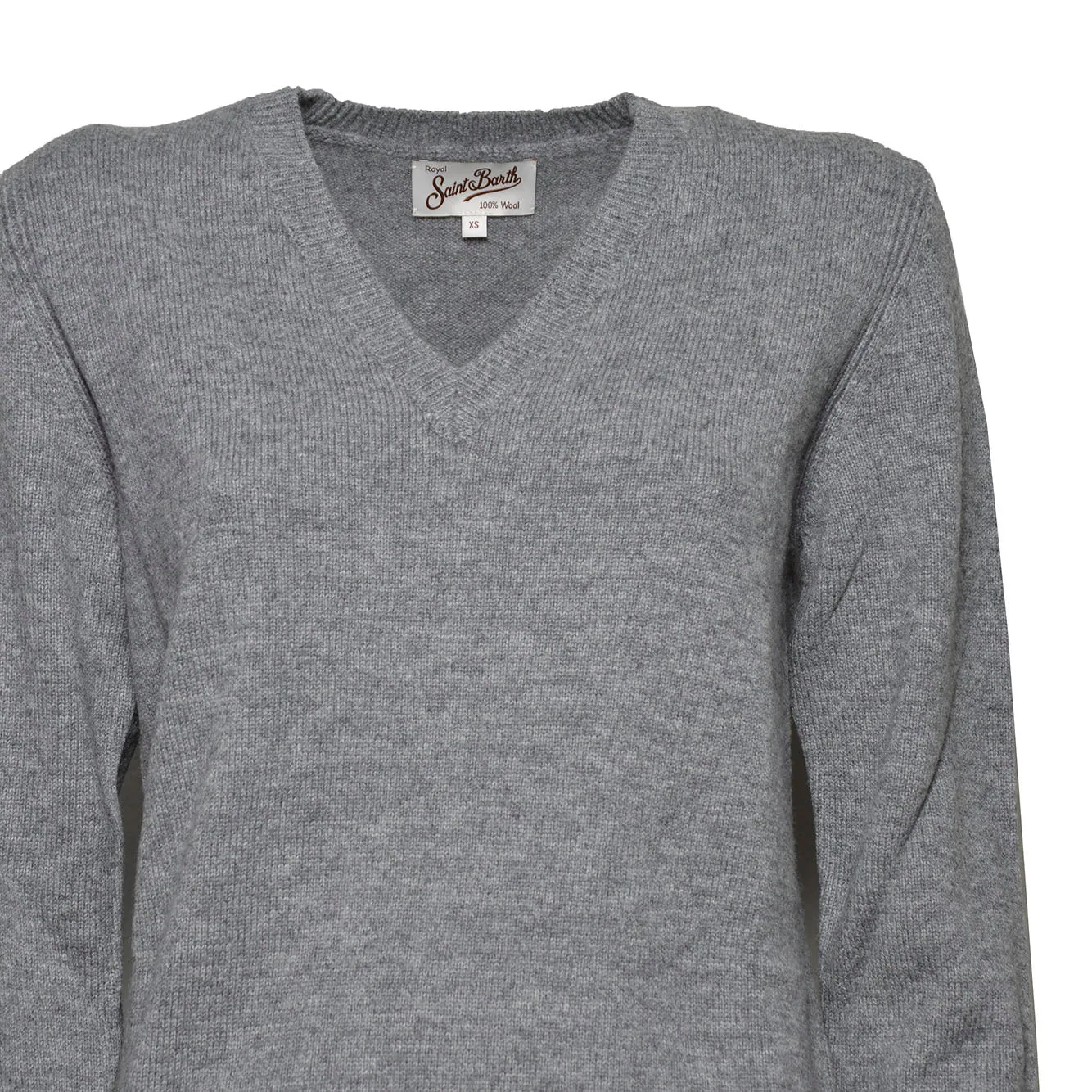 Saint Barth Pigalle maglione grigio melange donna