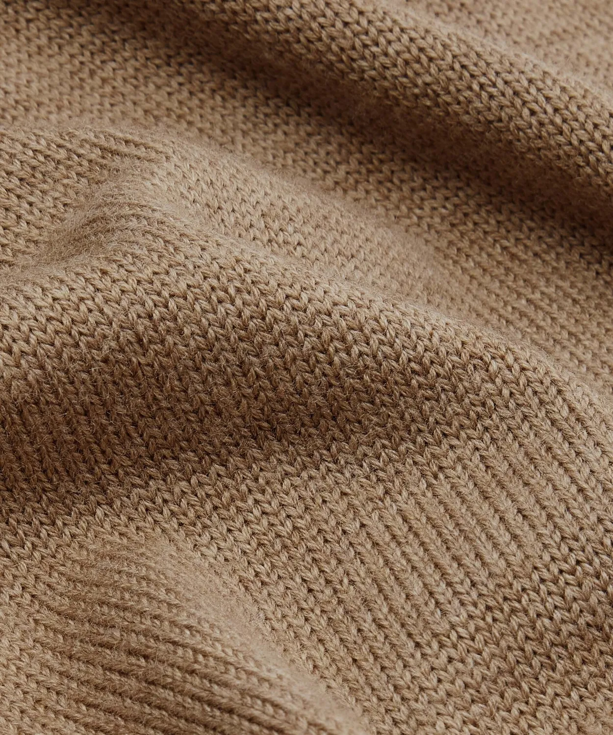 Rodier abito corto lana merino traforato beige
