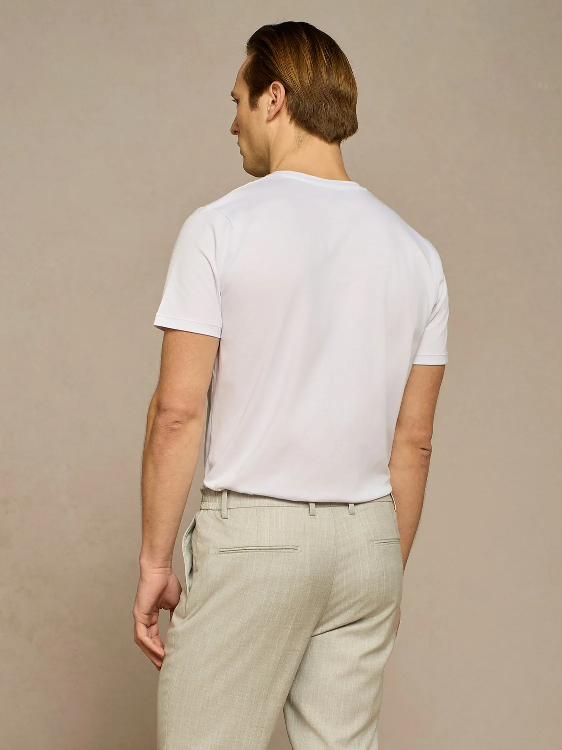 Paul Taylor t-shirt cotone bianca impunture girocollo