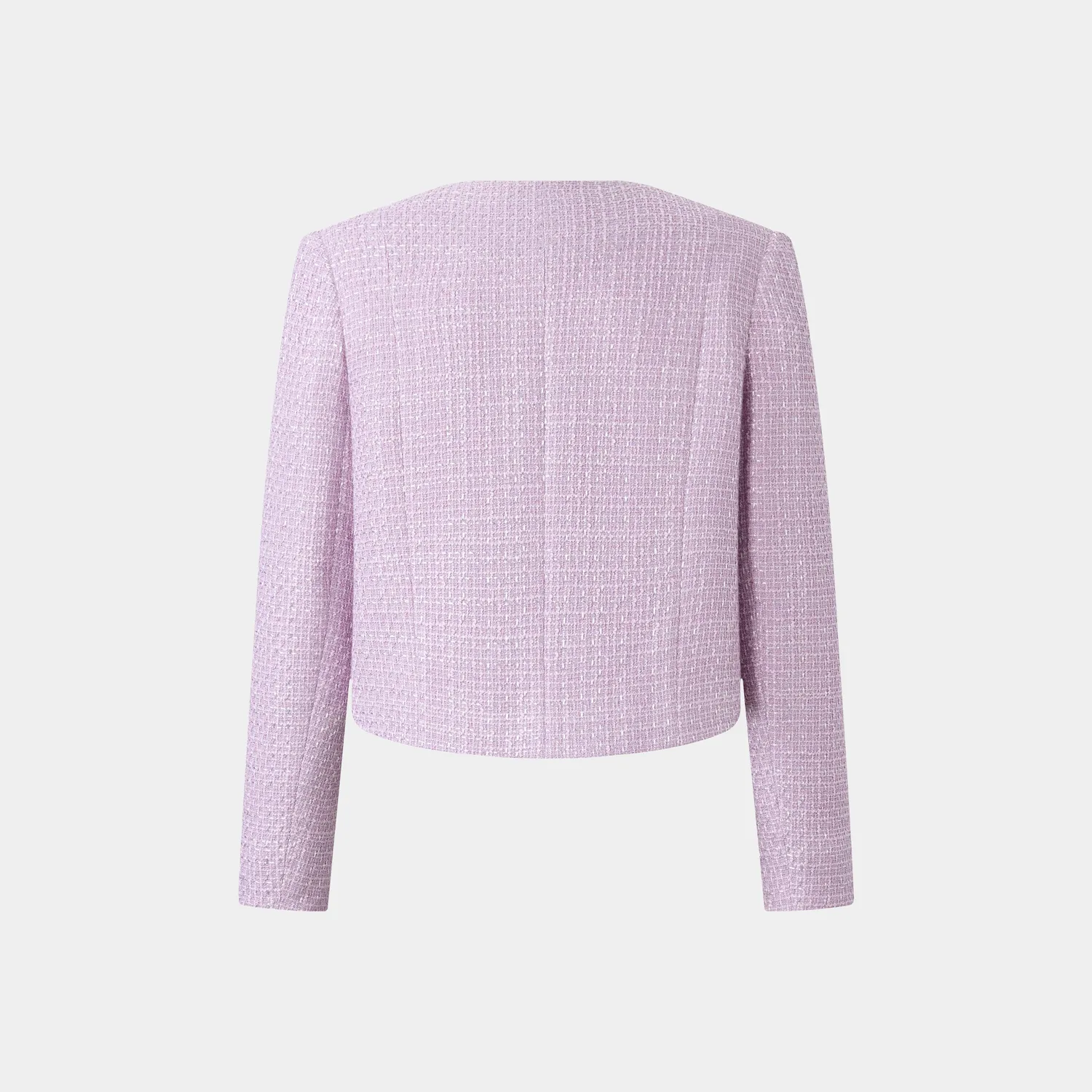 Ports FW25 giacca tweed rosa fair orchidviolet