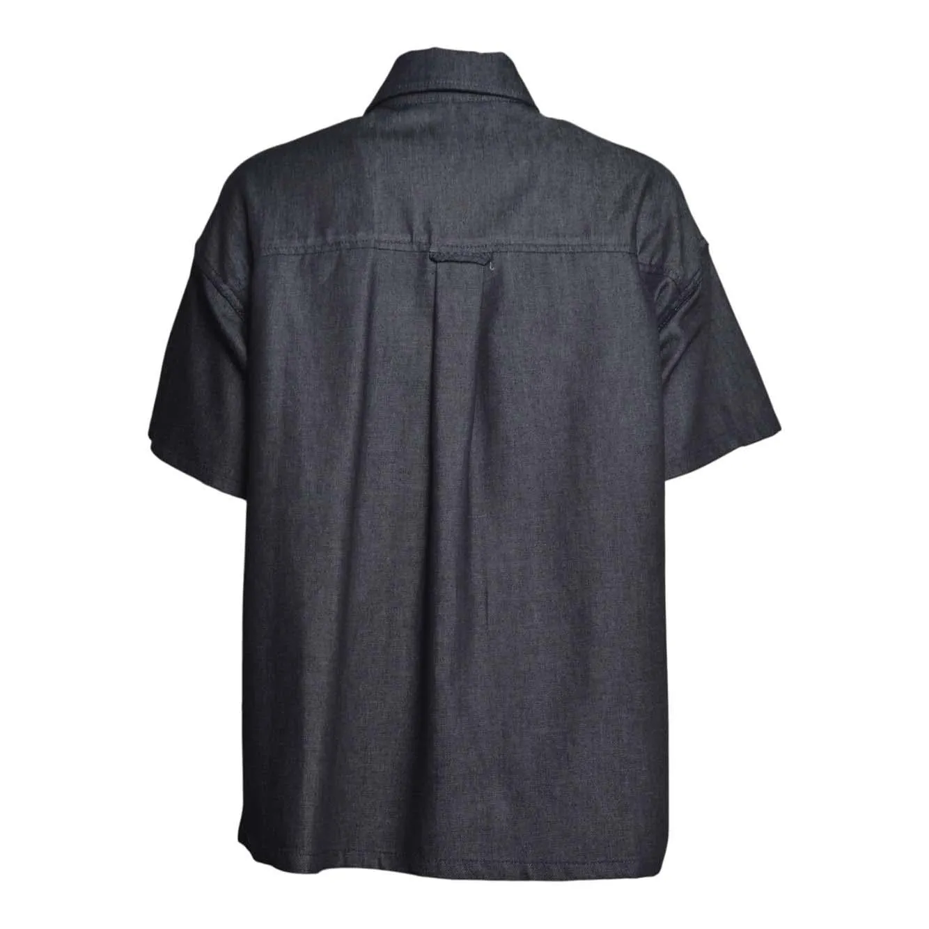 Jil Sander J47DL0182J46664 camicia blu manica corta