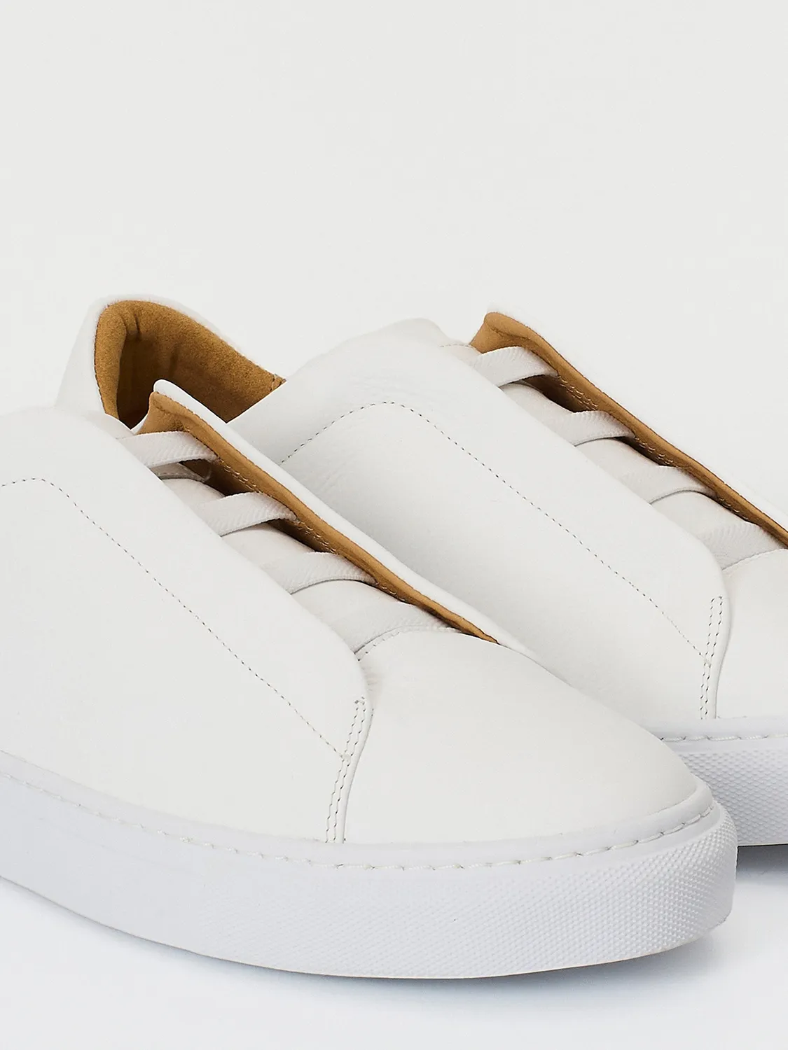 Paul Taylor Ginnico pelle martellata slip-on