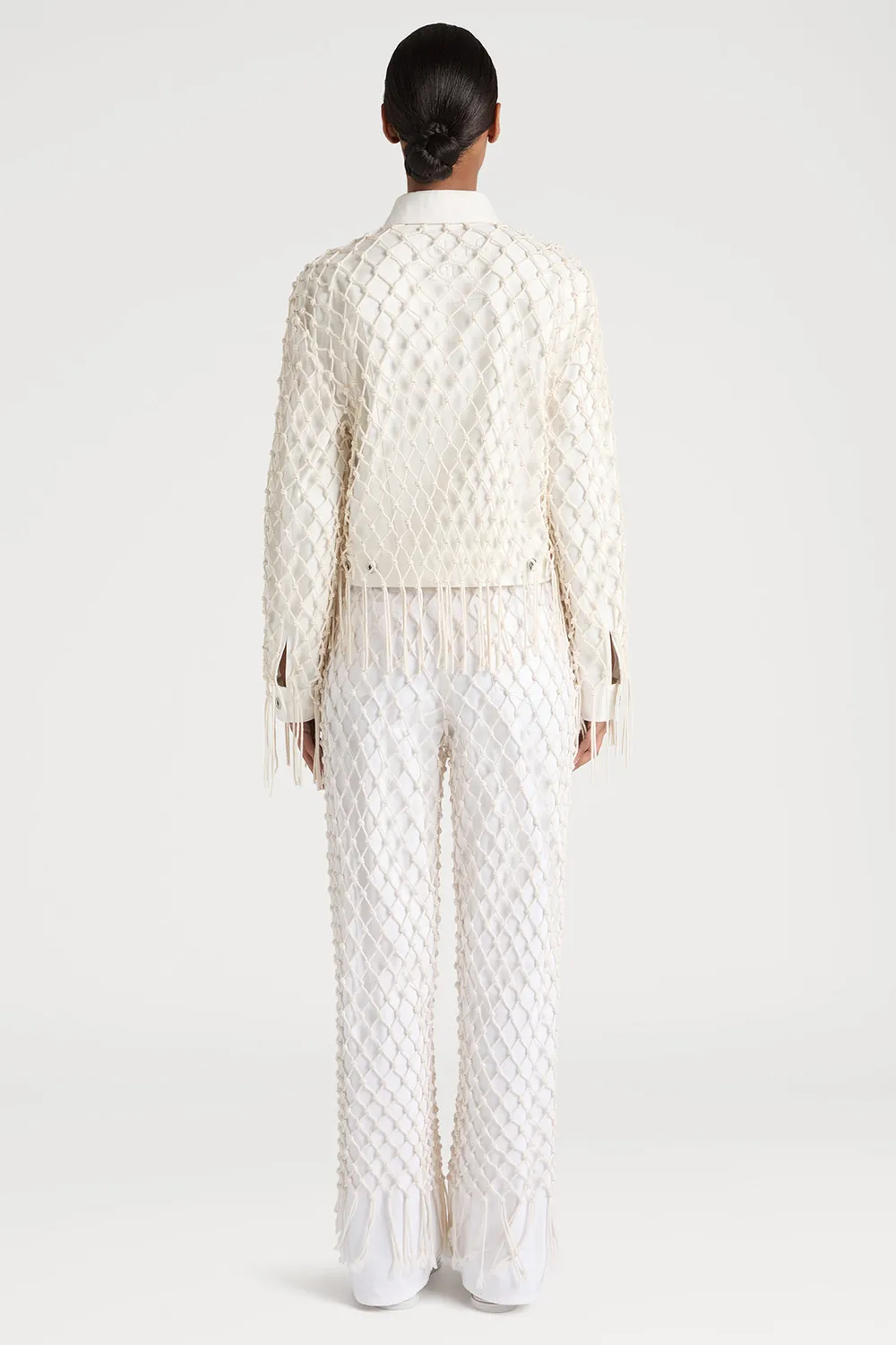 Ports 1961 Weaving Jeans bianchi optic white estate