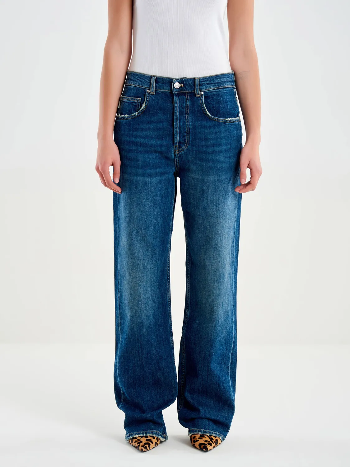 Vicolo Jeans Relaxed Fit Adriana Blu