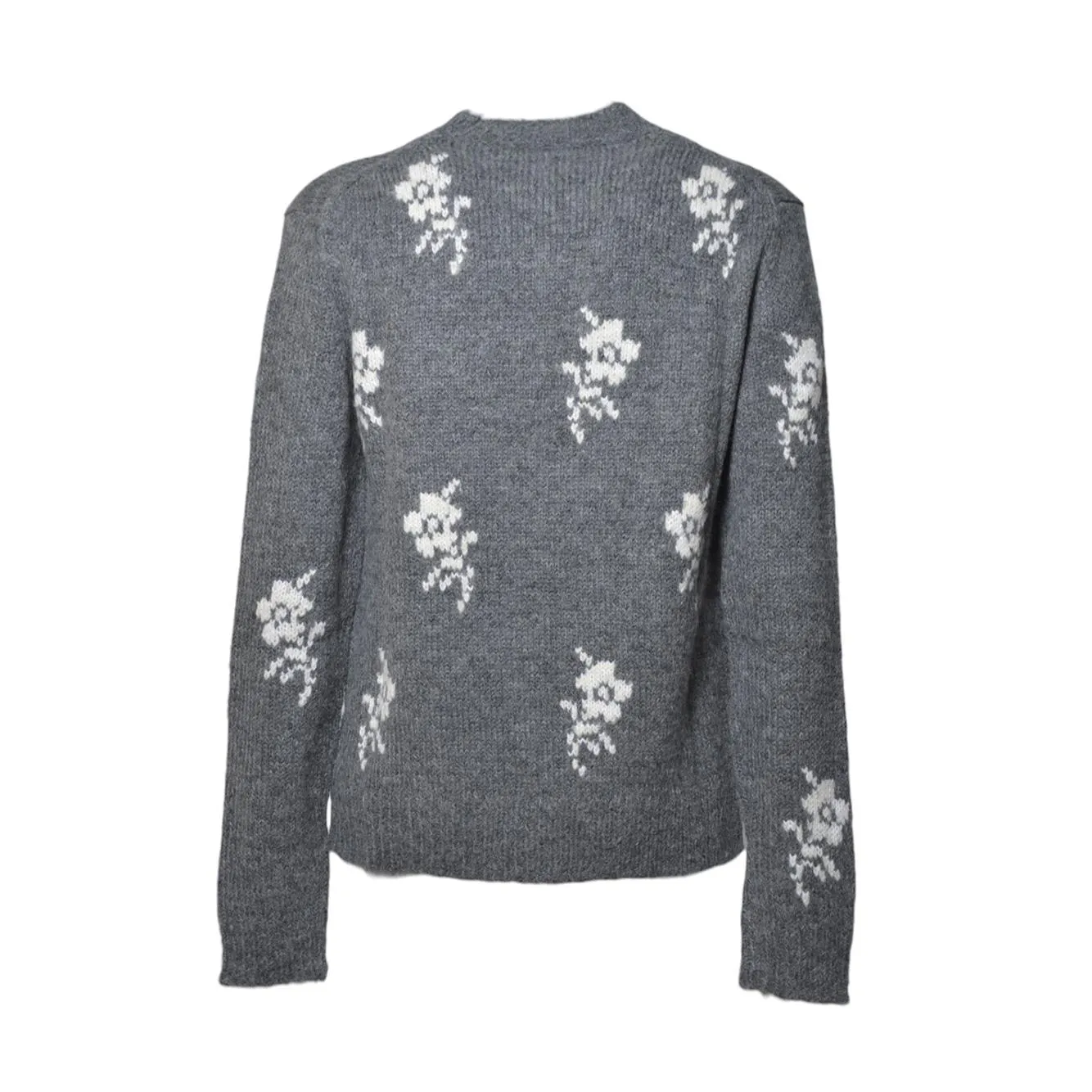 Jil Sander J22GP0259J14786082 cardigan donna grigio maglia