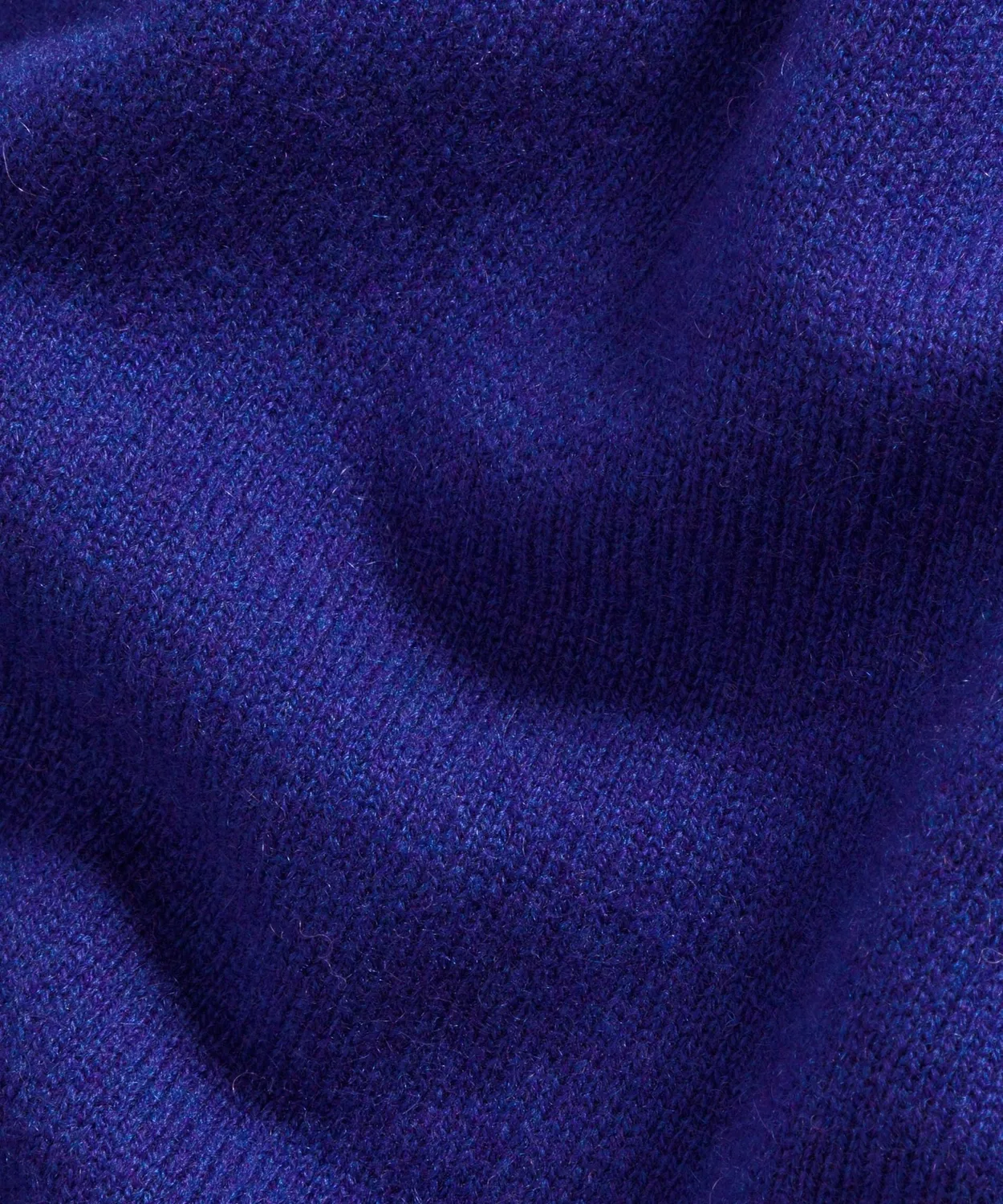 Rodier Maglione Oversize Cashmere Scollo a V Blu Oltremare