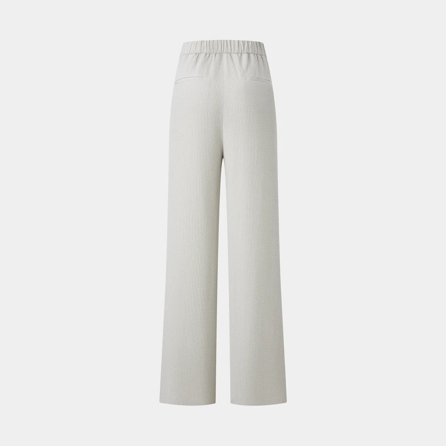 Ports Comfort pantaloni gamba larga tofu