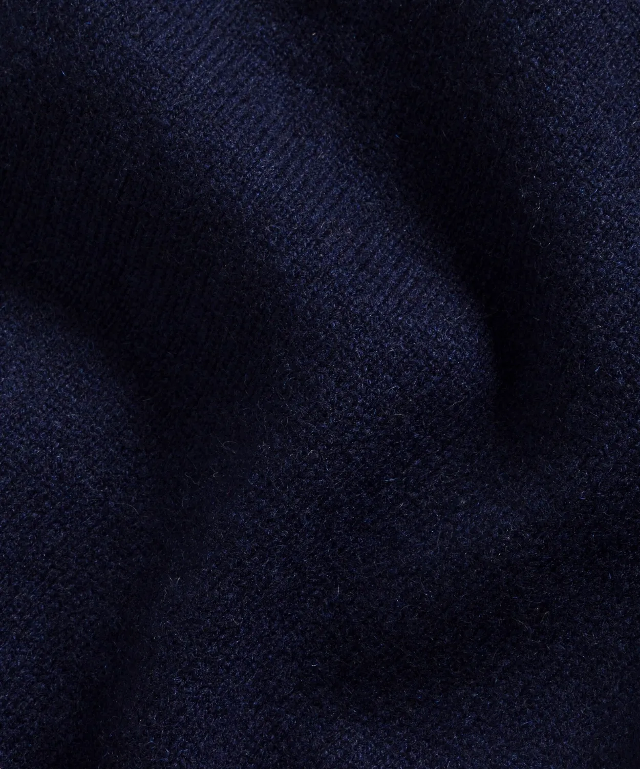 Rodier Maglione cashmere blu navy oversize scollo V