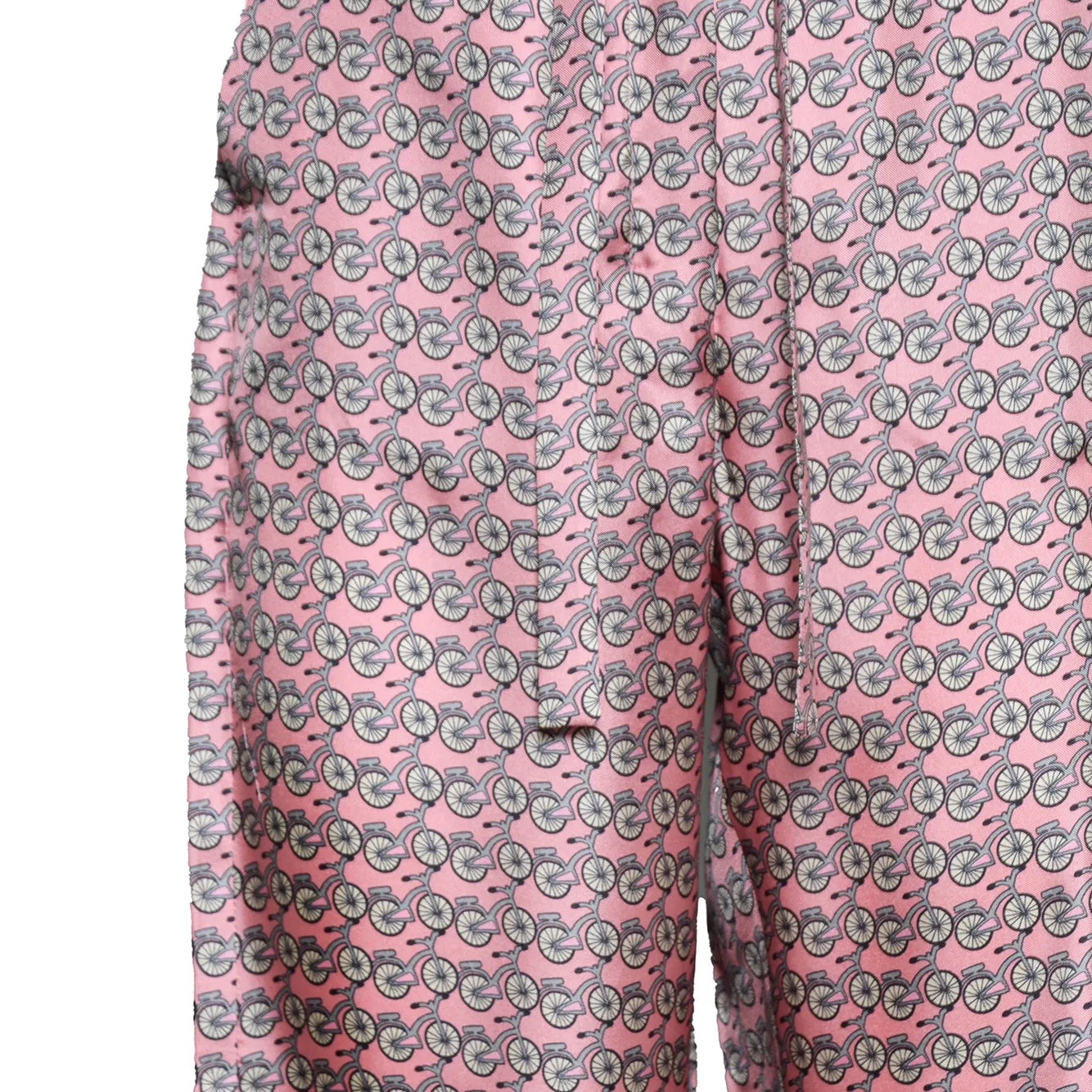 Max Mara Amelia 2629136012600 pantalone rosa seta