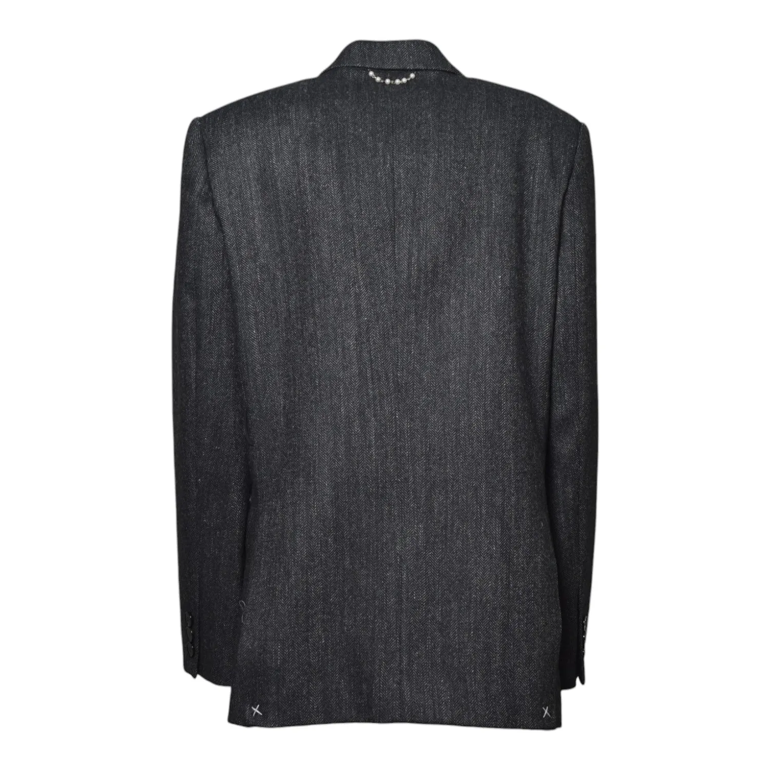 Solotre M1AC0040ACFBLACK giacca nera autunno inverno