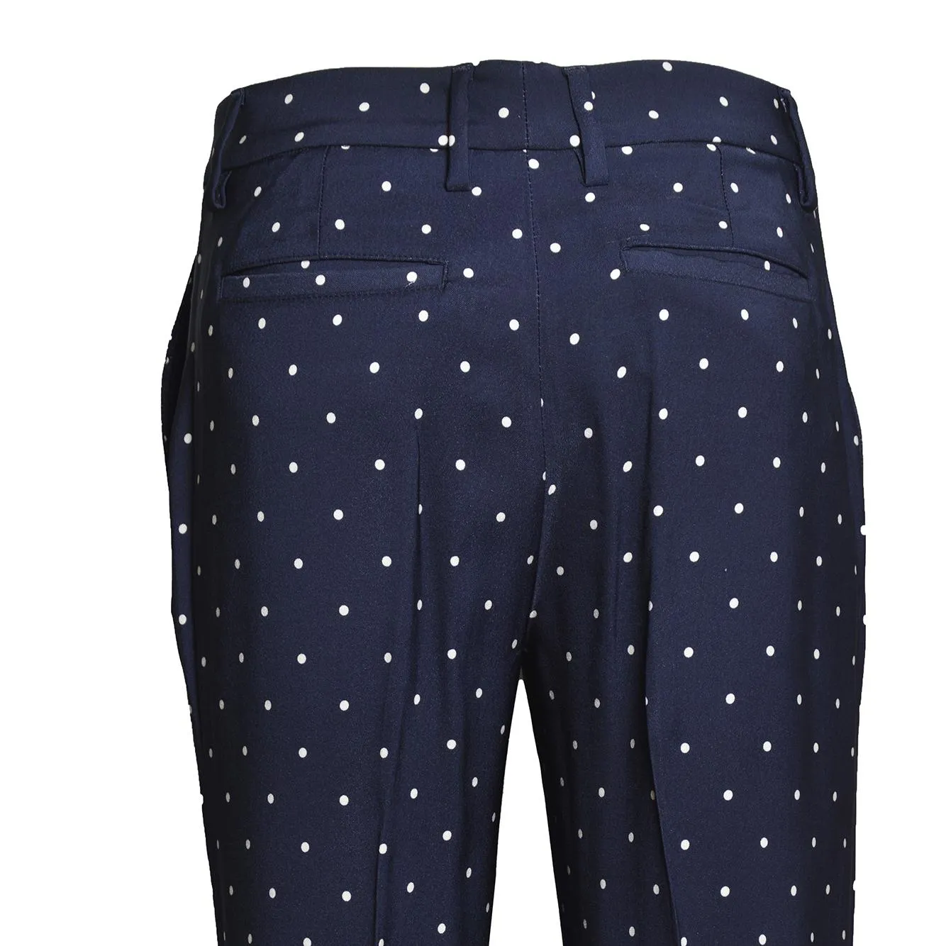 Room52 Sandy T294TRF96 Pantalone Donna Blu Pois