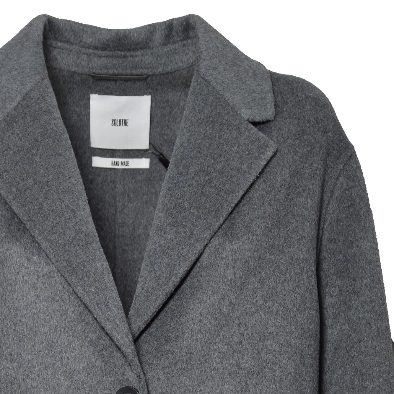 Solotre M1AC0007ACU93S cappotto grigio donna 38-44
