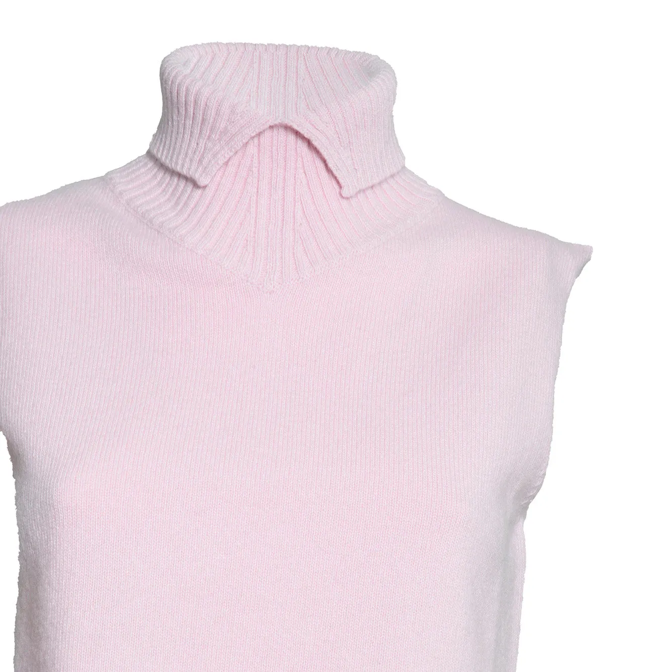 Jil Sander J02FB0141J14870 gilet rosa donna