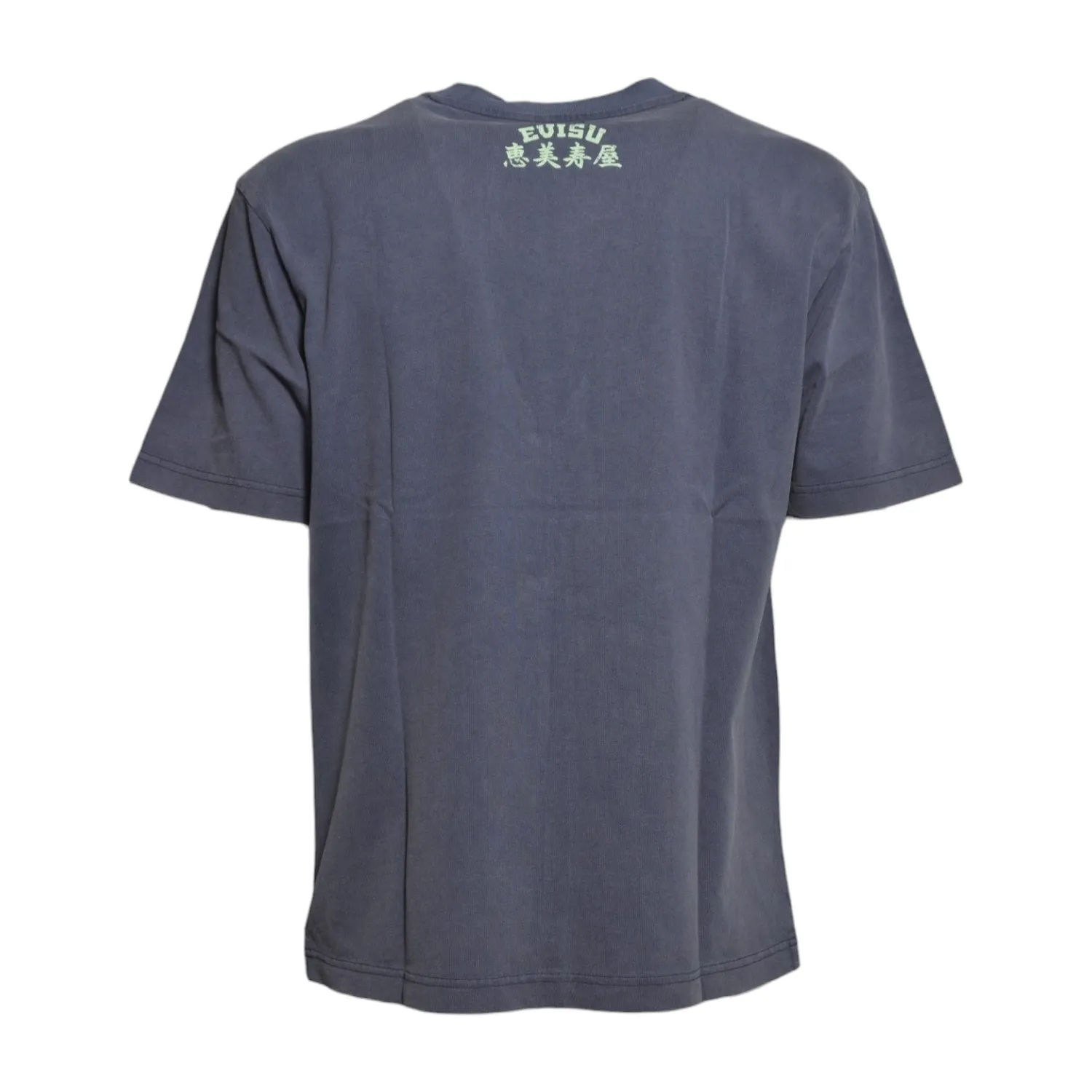 Evisu Vintage Seagull 2EAEJM6TS6098 t-shirt blu navy