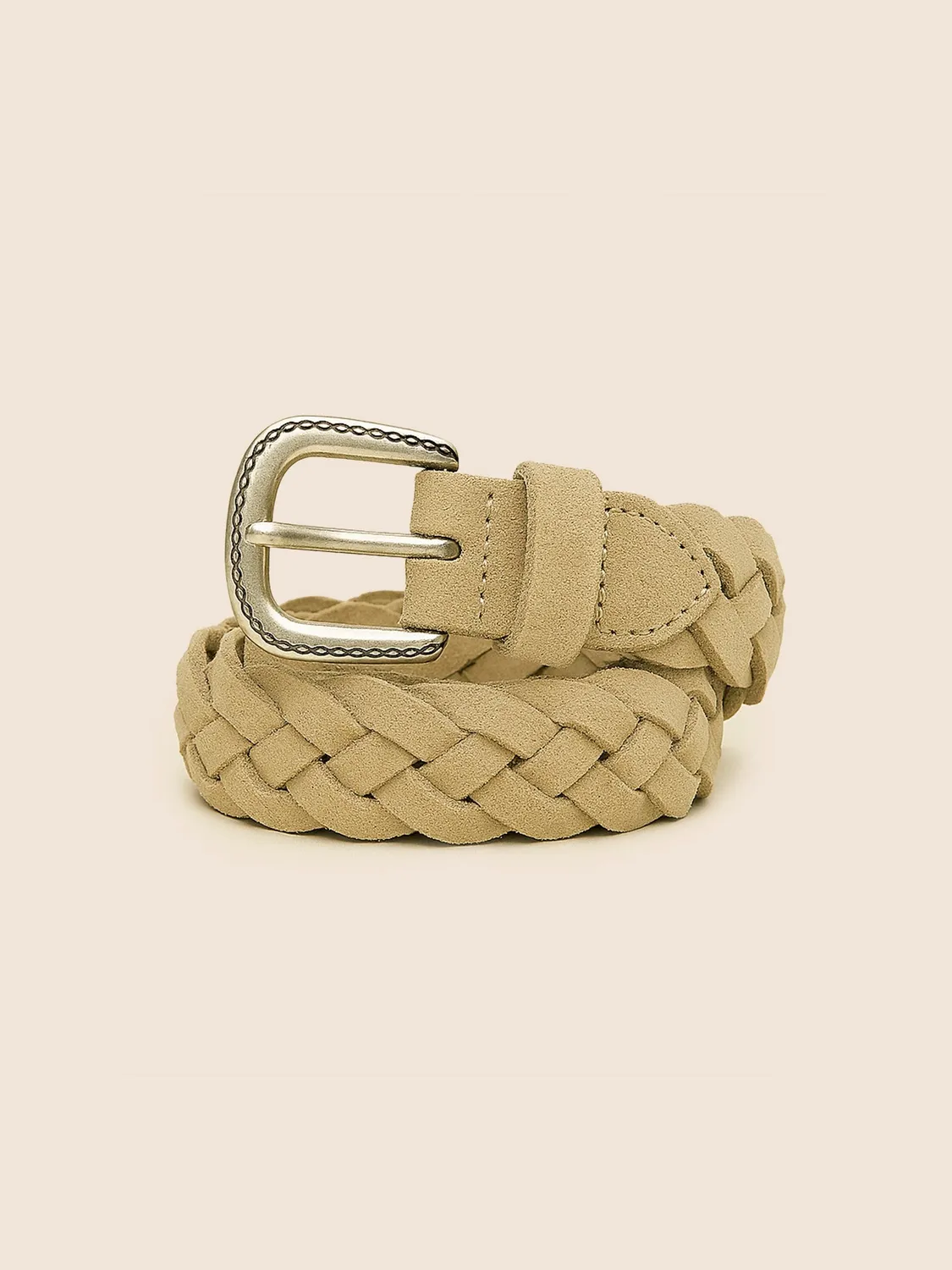 Paul Taylor Cintura Intreccio Camoscio Beige