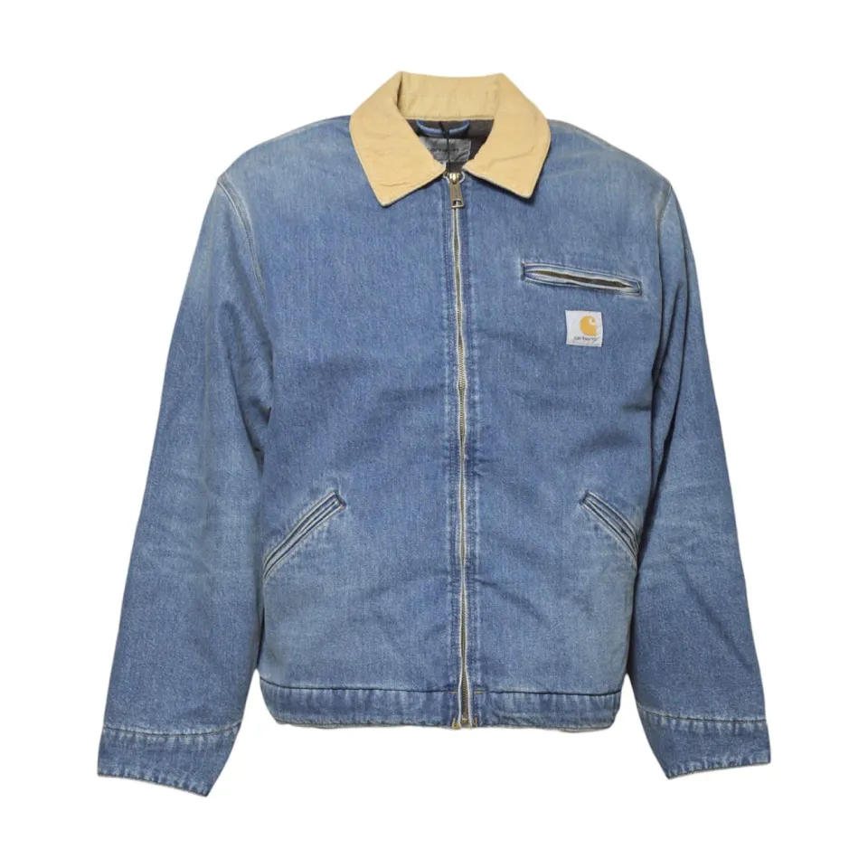 Carhartt WIP Detroit I037535 giubbino denim blu