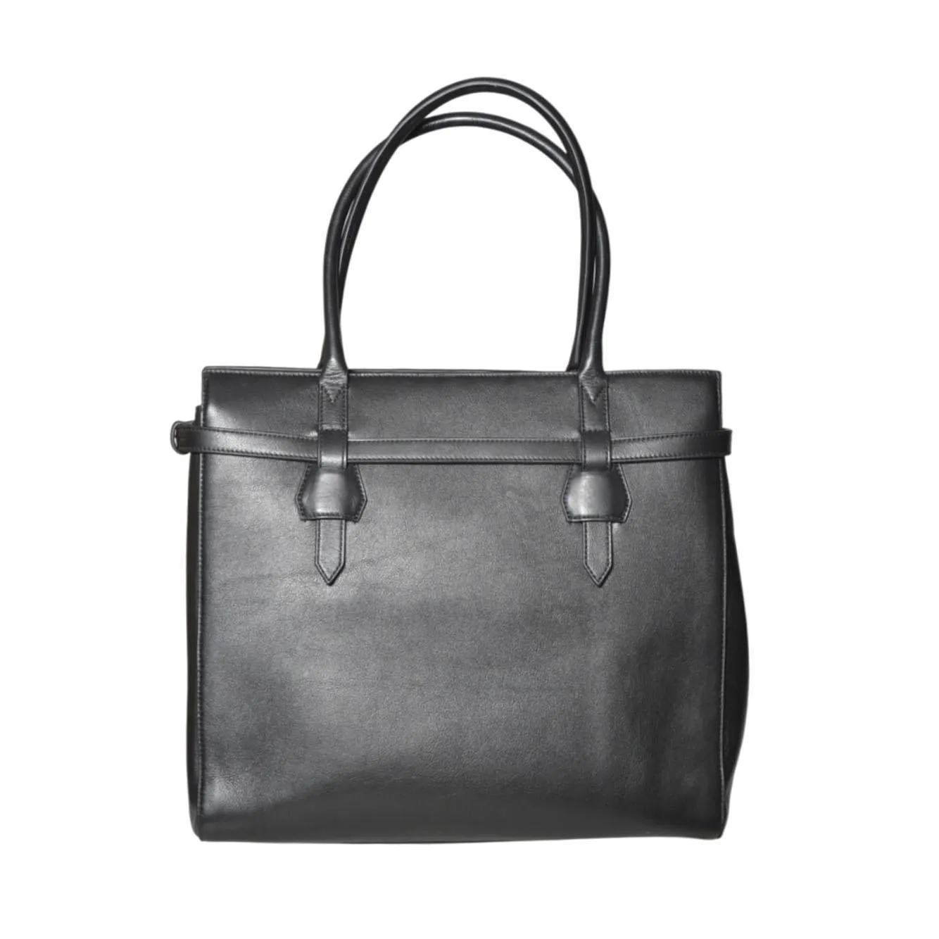 Dsquared2 SPM009201500001 shopping bag pelle nera UNI