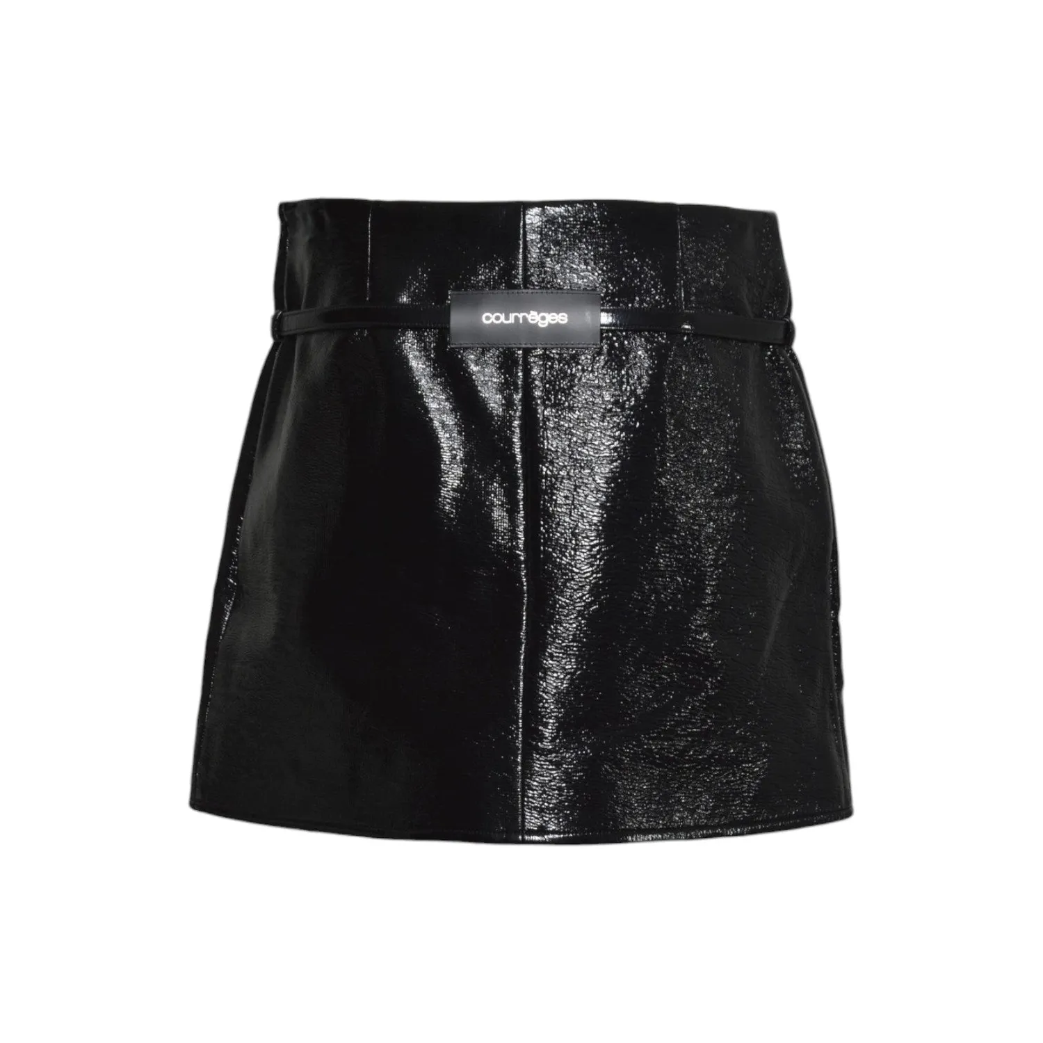 Courregès 226CJU368VY0014 gonna vinyl nera tasche