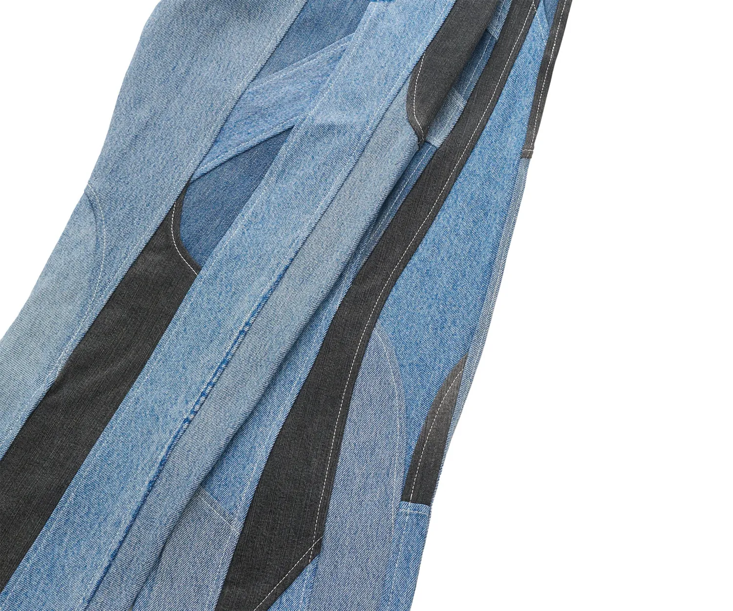 Marcello Pipitone Olimpia 4 jeans loose azzurro slavato
