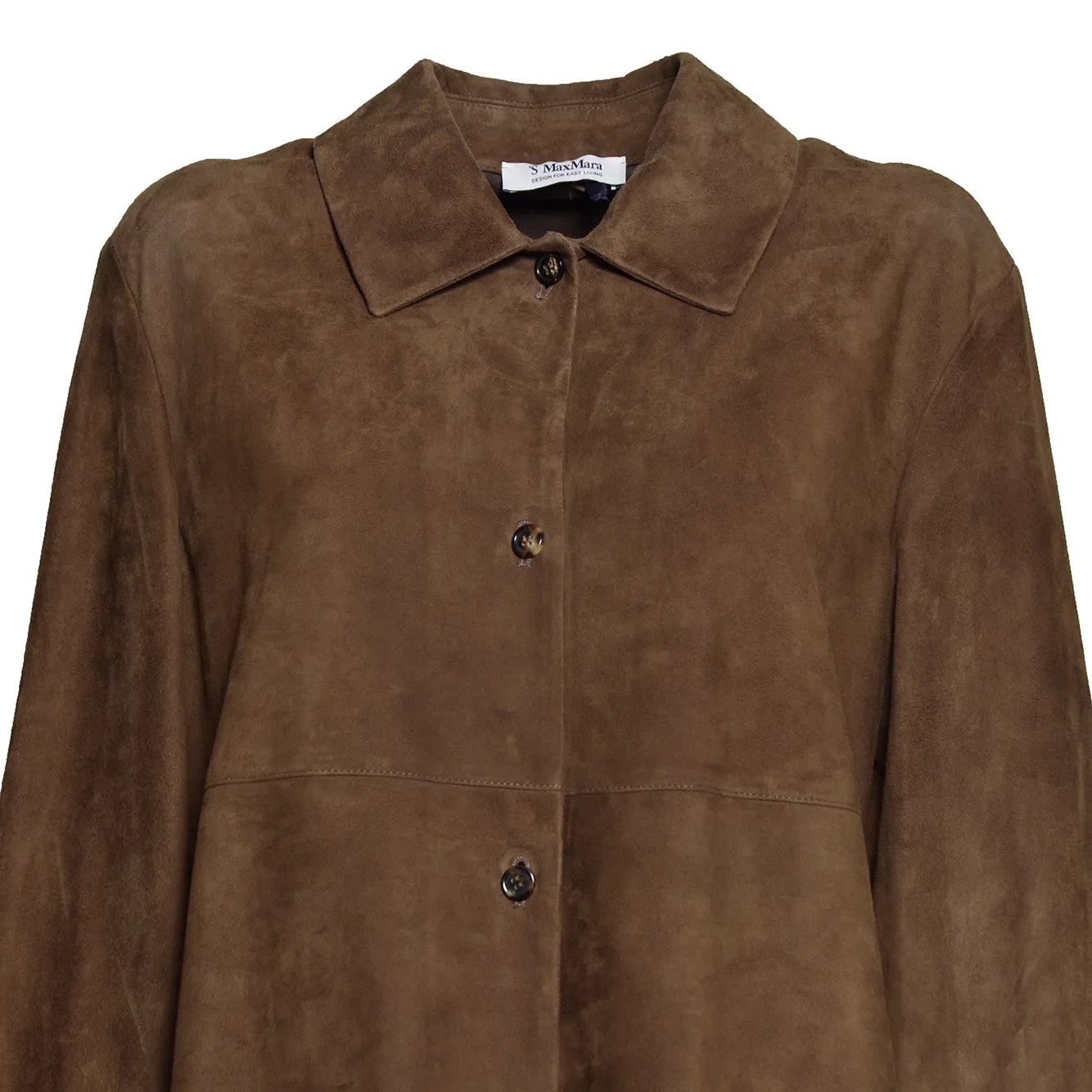 S Max Mara 2629446011600 Gocce giacca pelle marrone
