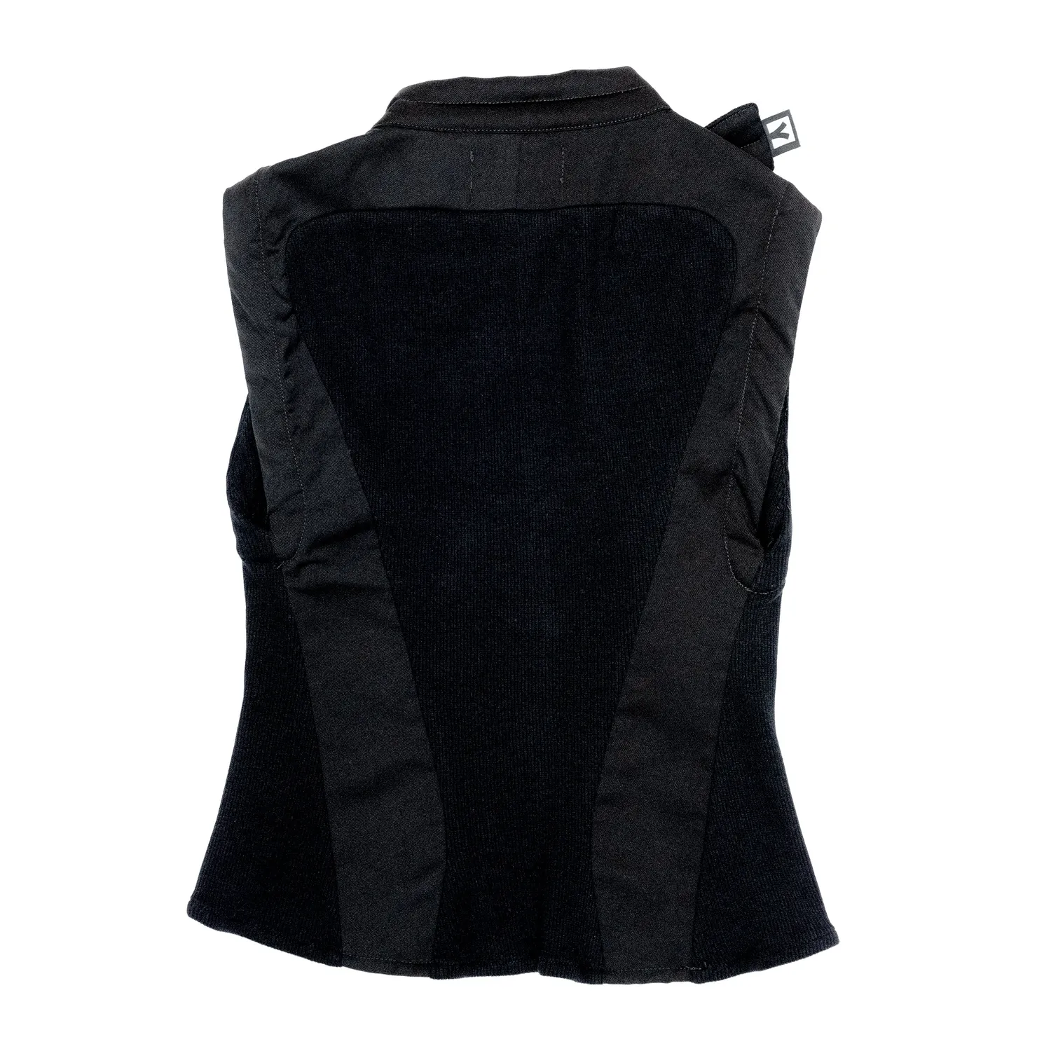 Marcello Pipitone Eclisse top smanicato cotone con zip