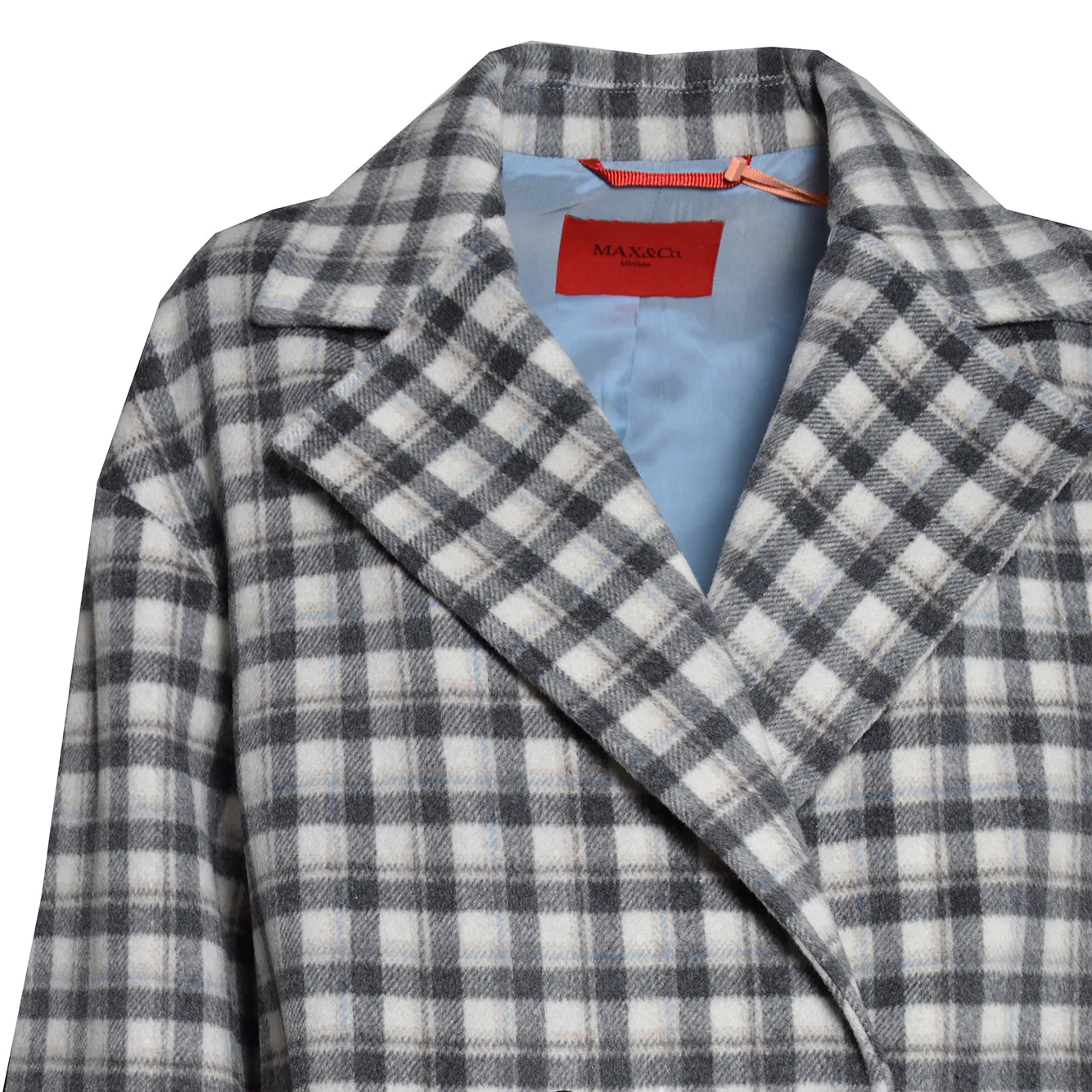 Max&Co Junior MX0440 cappotto bianco nero 14A 16A