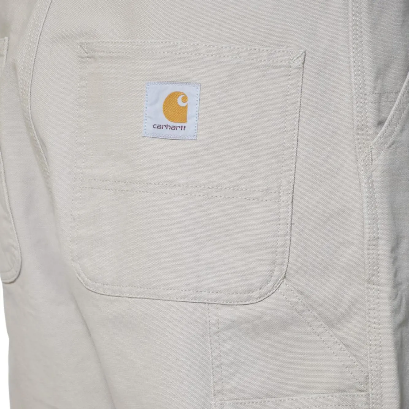 Carhartt Wip Single Knee I034798 pantalone uomo beige tela
